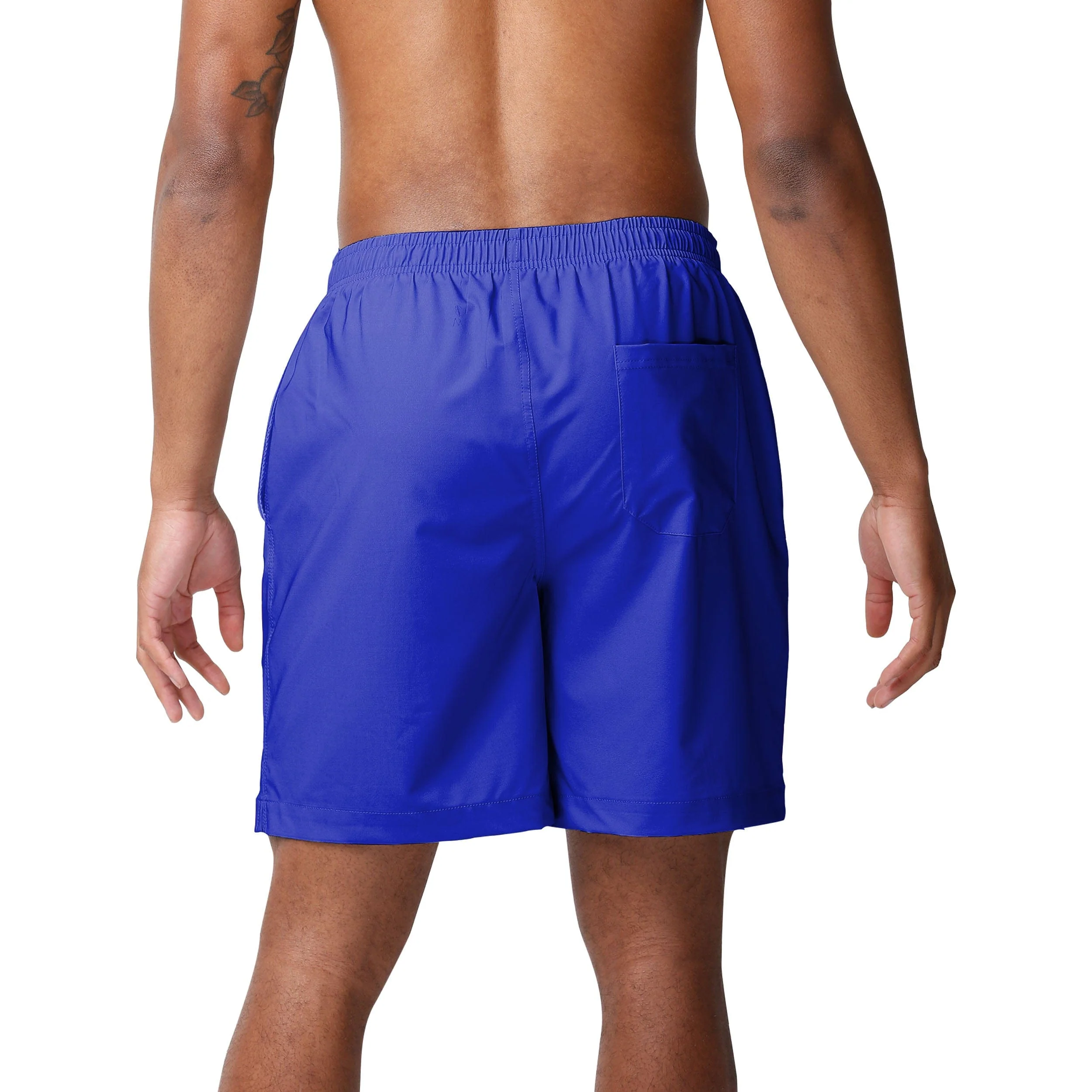 Los Angeles Rams NFL Mens Solid Wordmark Traditional Swimming Trunks - Image 3