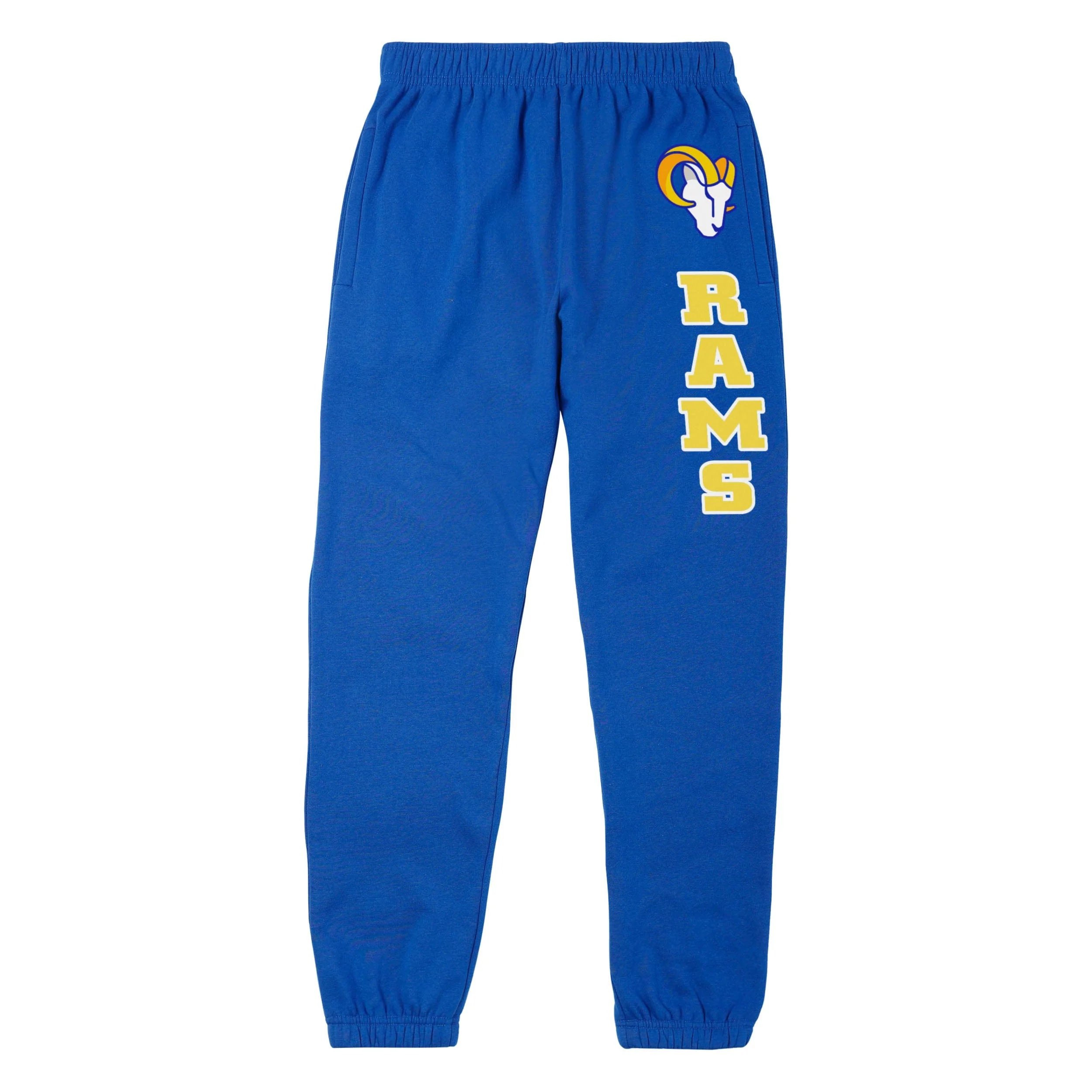Los Angeles Rams NFL Mens Team Color Sweatpants - Image 5