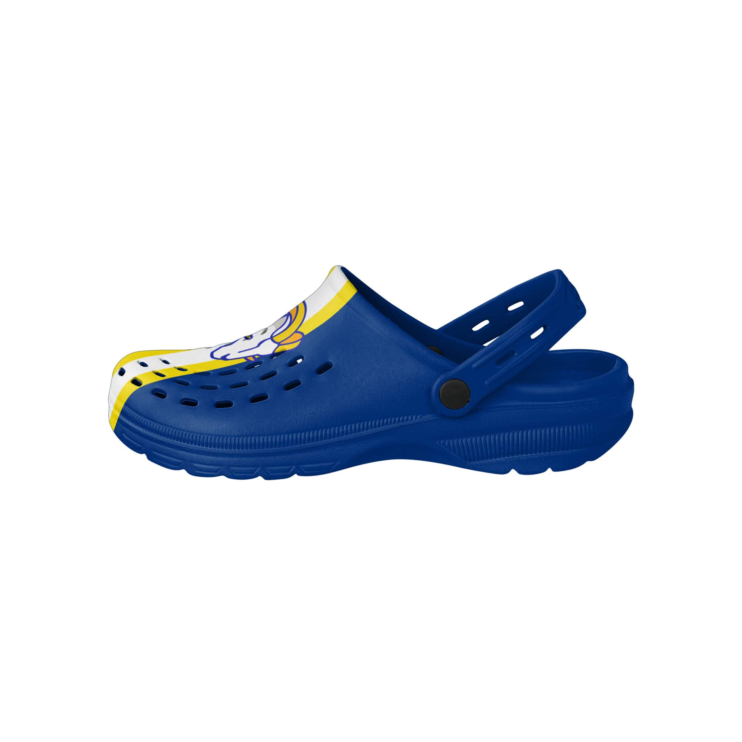 Los Angeles Rams NFL Mens Team Stripe Clog With Strap - Image 2