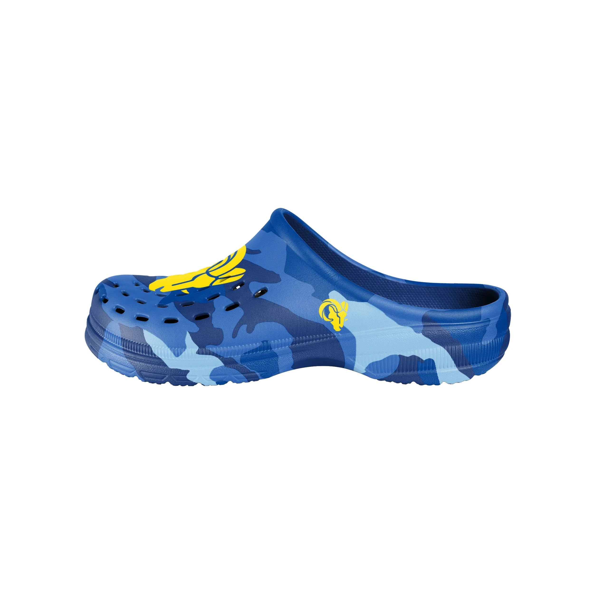 Los Angeles Rams NFL Mens Tonal Camo Clog - Image 2
