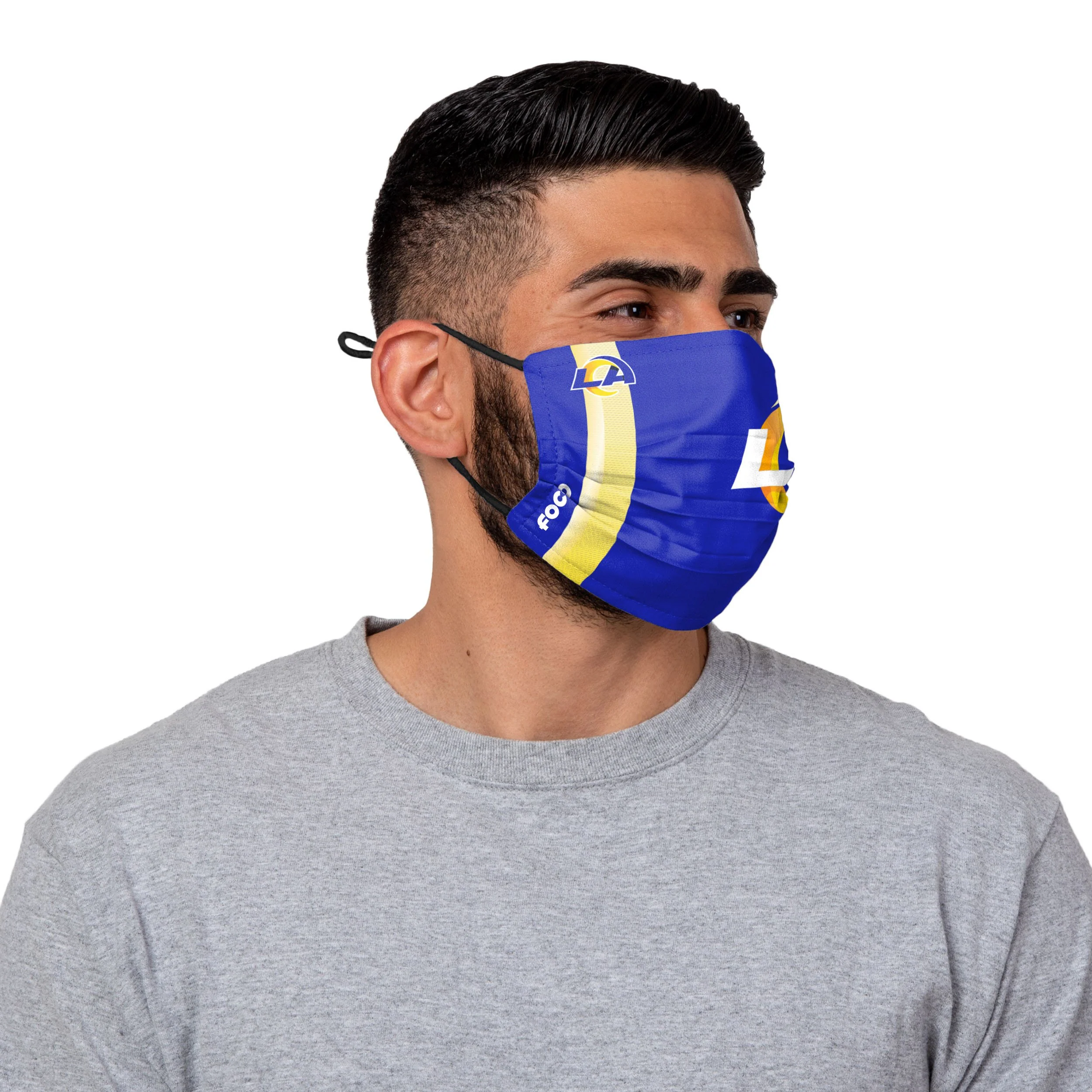 Los Angeles Rams NFL On-Field Sideline Logo Face Cover - Image 2