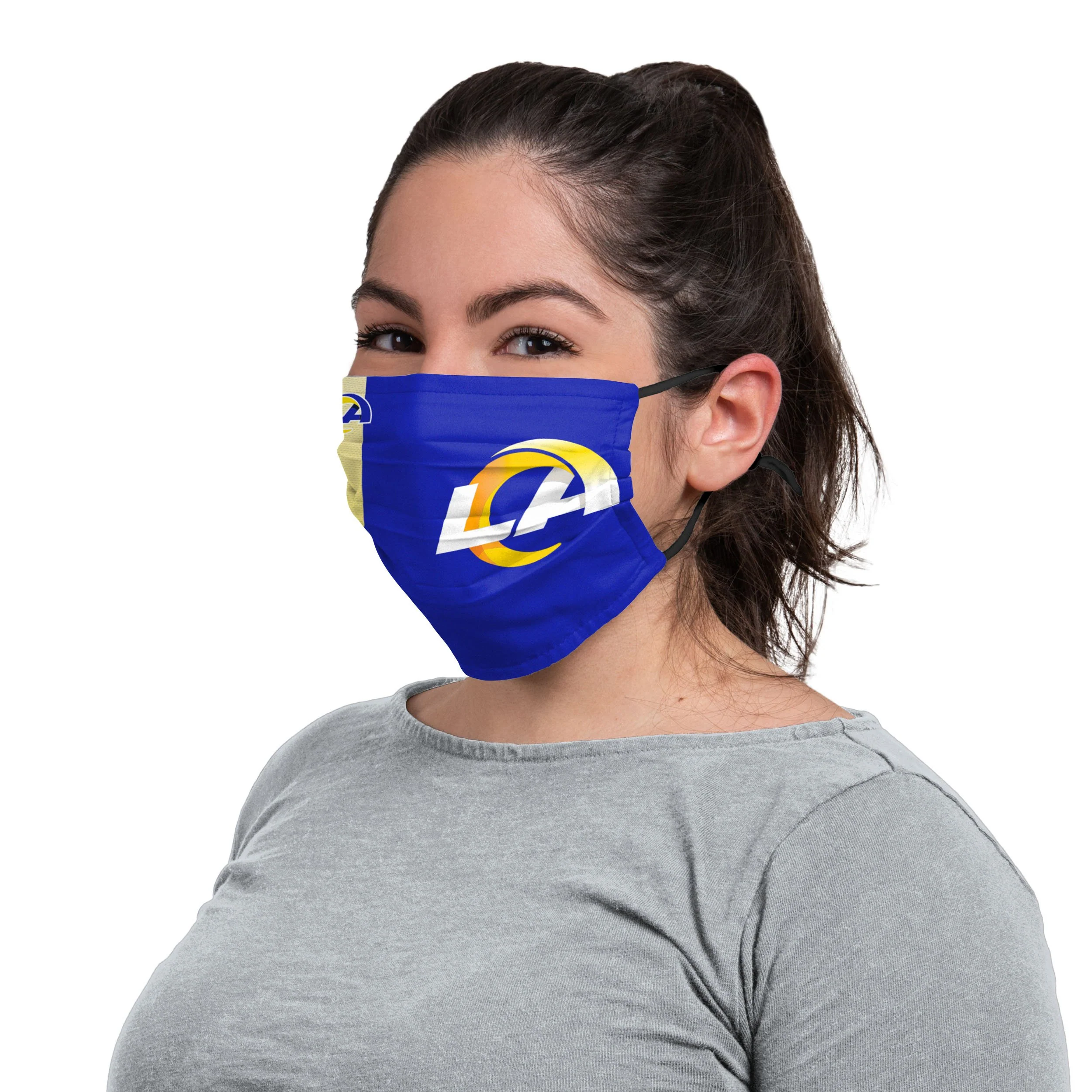 Los Angeles Rams NFL On-Field Sideline Logo Face Cover - Image 3