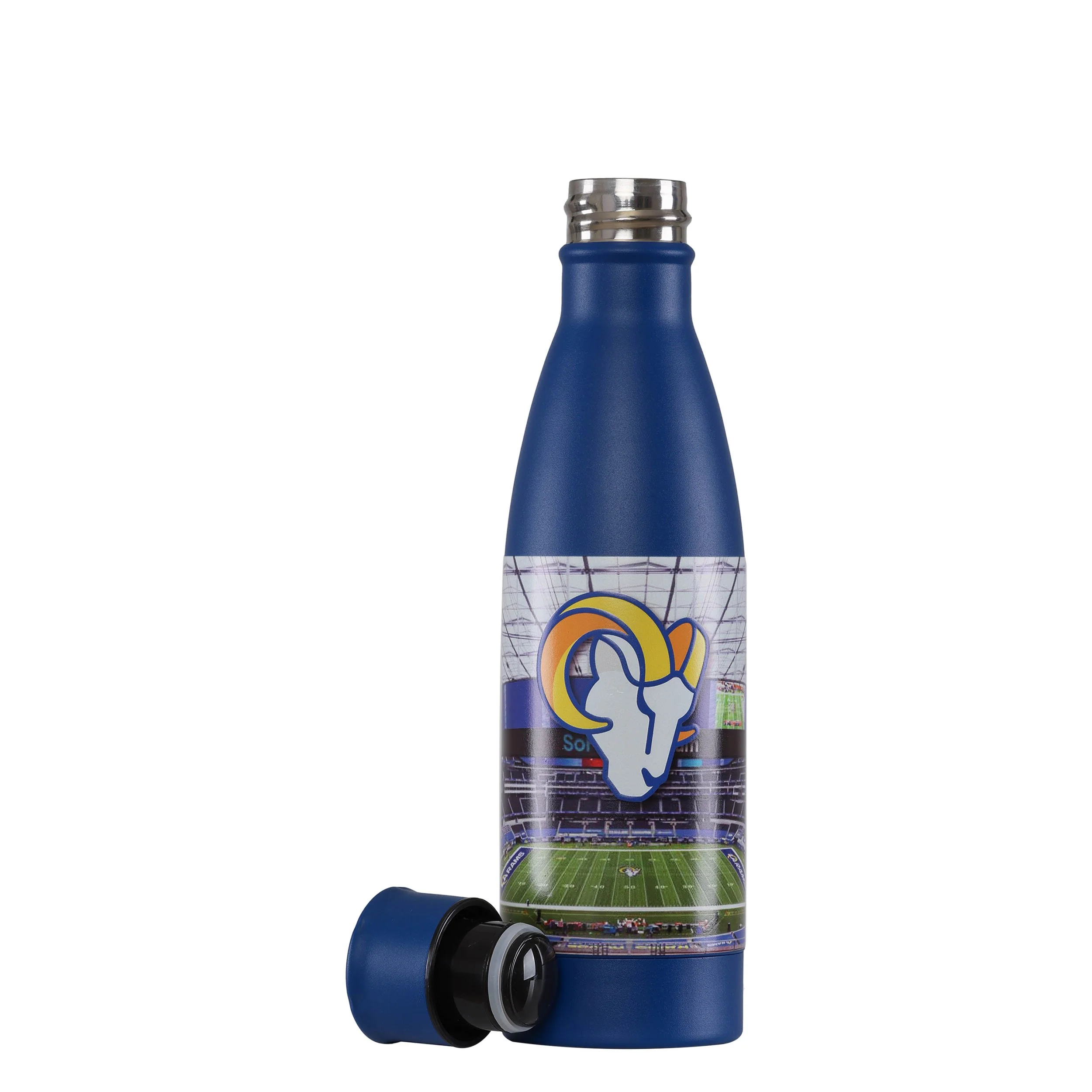 Los Angeles Rams NFL Primetime Metal 18 oz Bottle - Image 3
