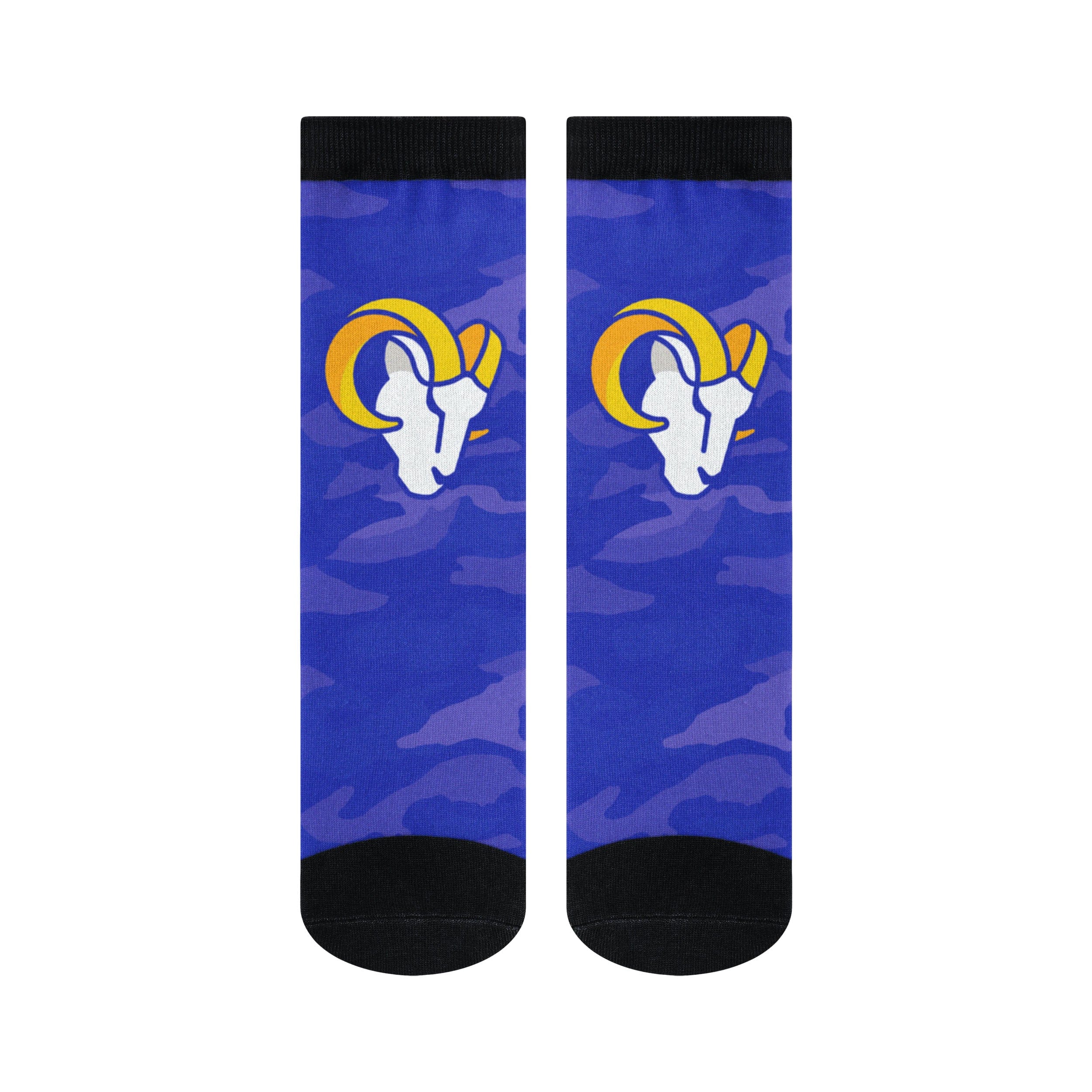 Los Angeles Rams NFL Printed Camo Socks - Image 4