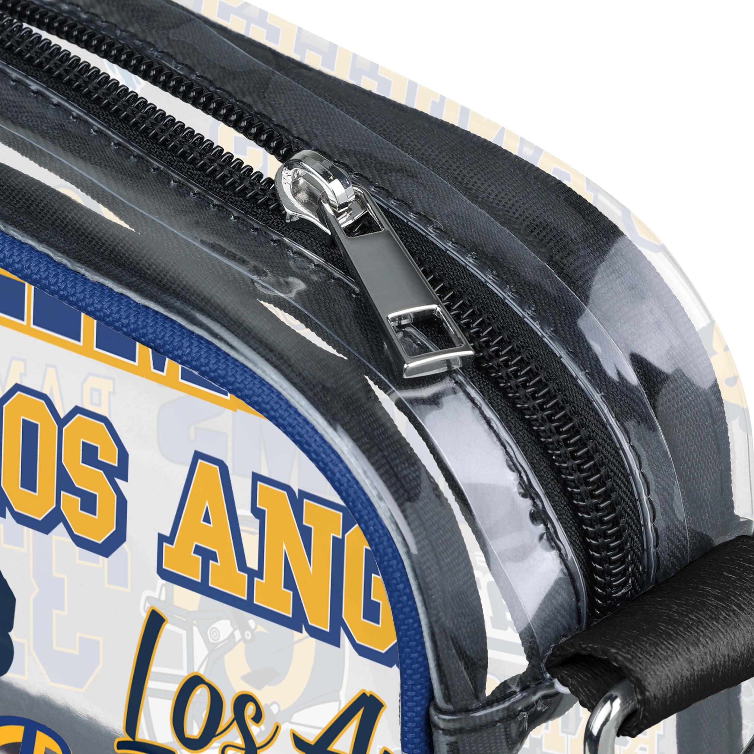 Los Angeles Rams NFL Repeat Retro Print Clear Crossbody Bag - Image 4