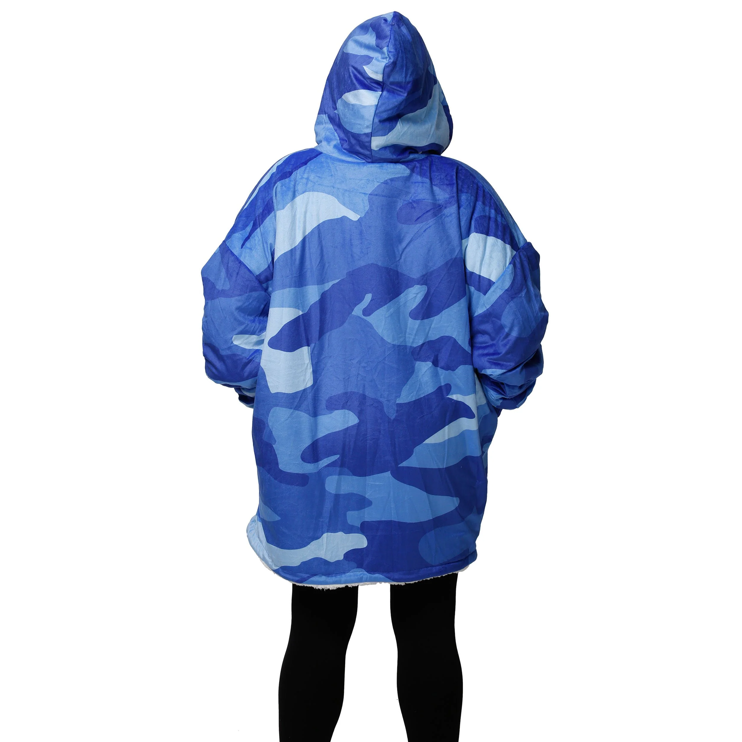 Los Angeles Rams NFL Reversible Team Color Camo Hoodeez - Image 2