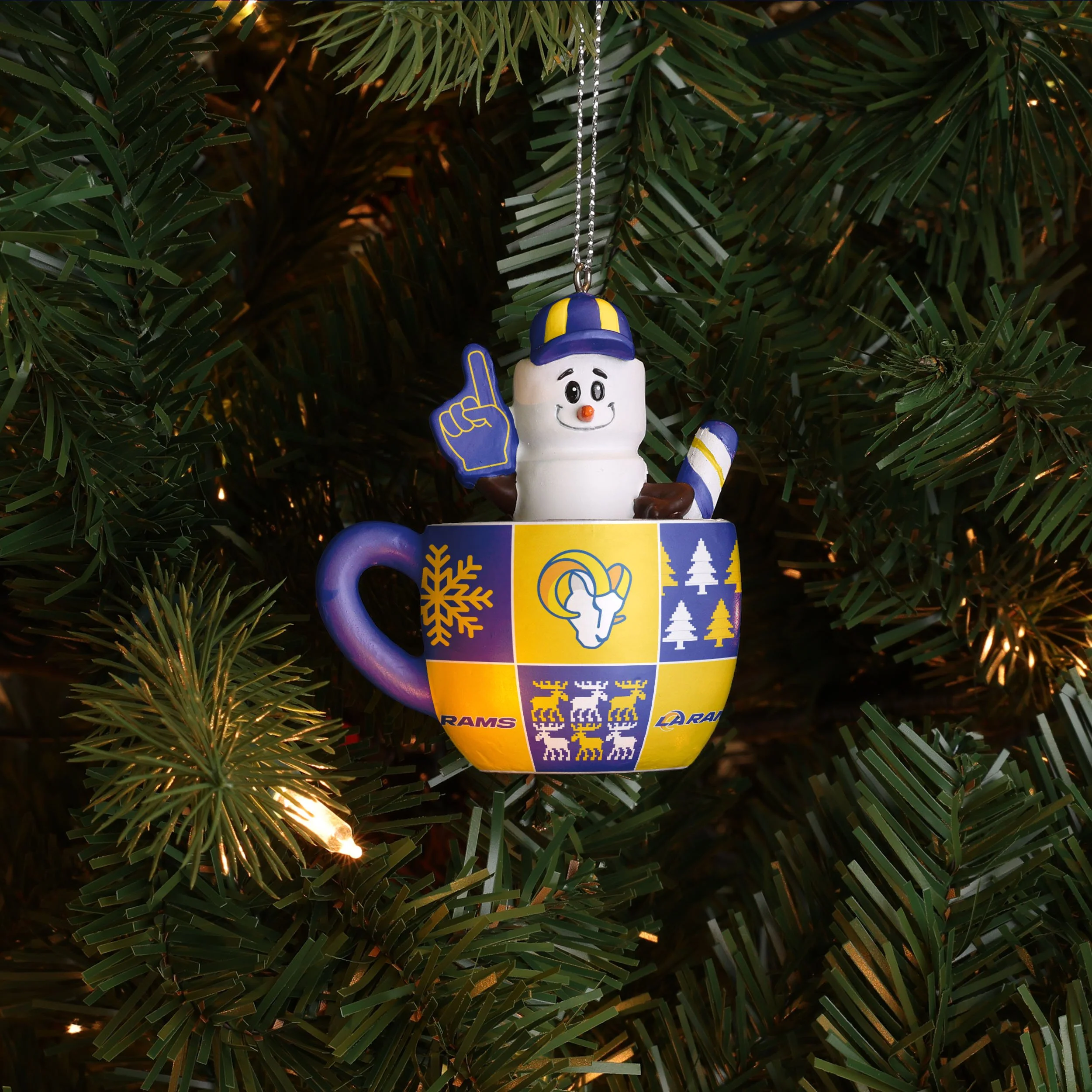 Los Angeles Rams NFL Smores Mug Ornament - Image 2