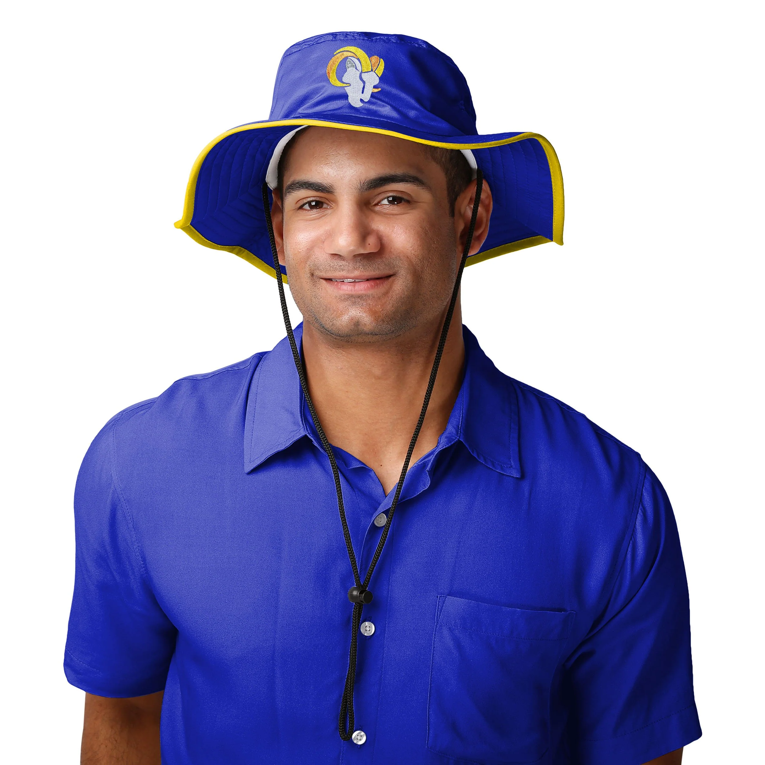 Los Angeles Rams NFL Solid Boonie Hat - Image 2