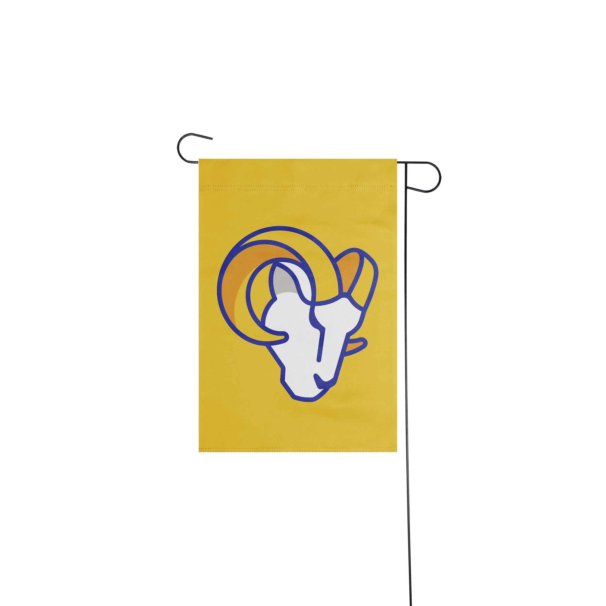Los Angeles Rams NFL Solid Garden Flag - Image 2