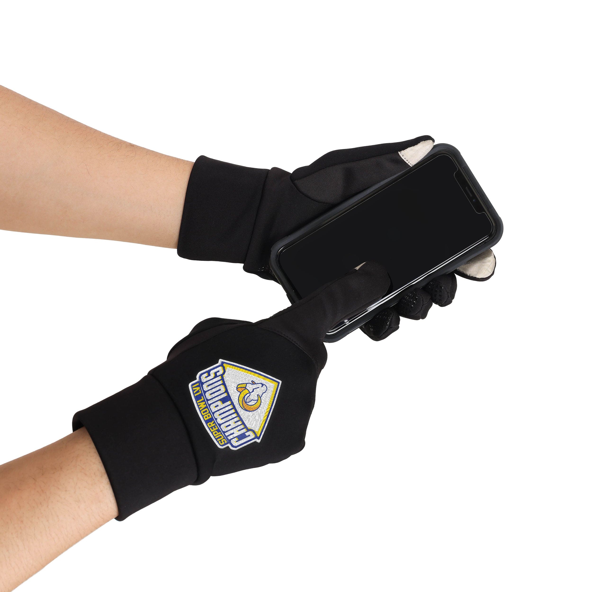 Los Angeles Rams NFL Super Bowl LVI Champions High End Neoprene Glove - Image 2