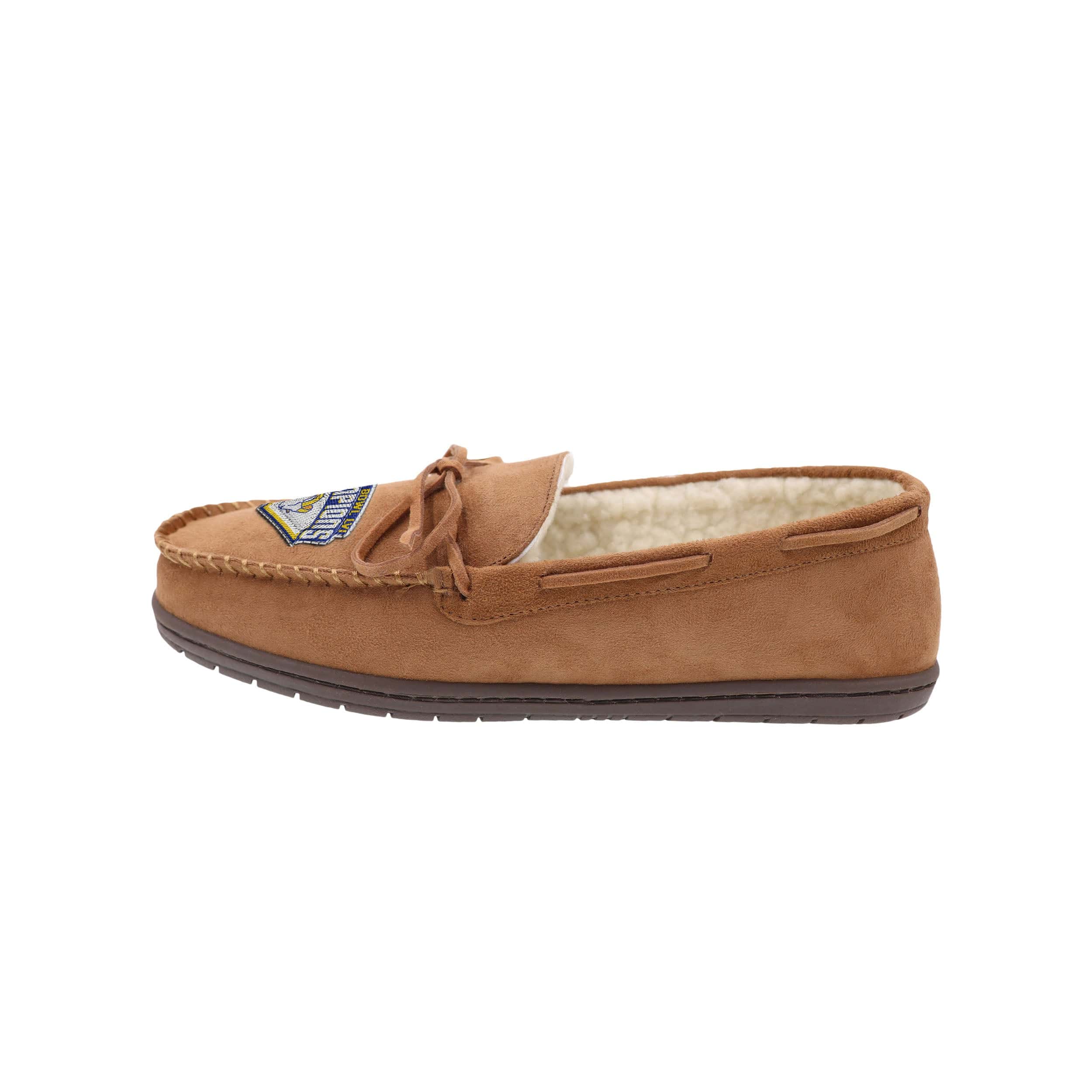 Los Angeles Rams NFL Super Bowl LVI Champions Mens Moccasin Slippers - Image 2