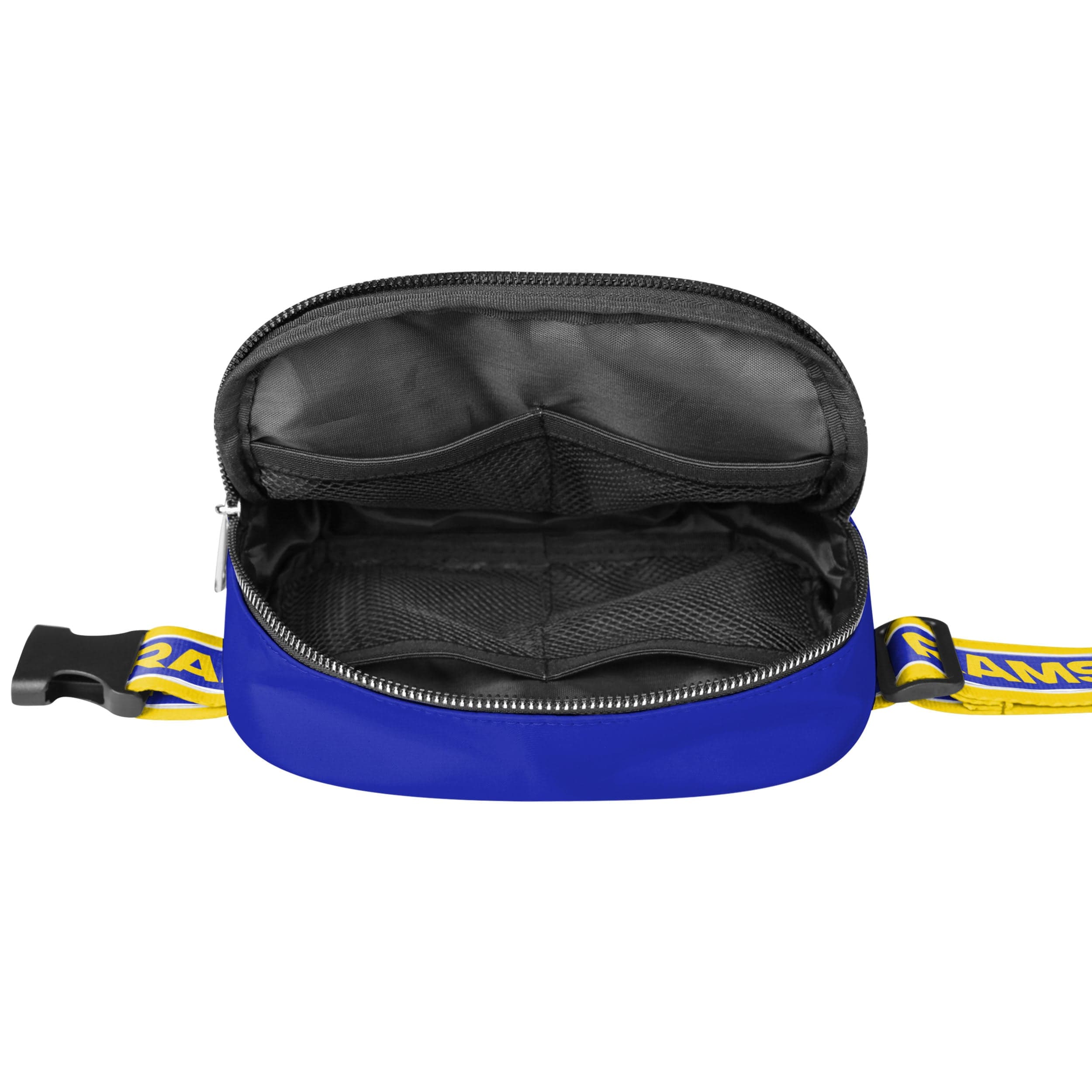 Los Angeles Rams NFL Team Wordmark Crossbody Belt Bag - Image 5