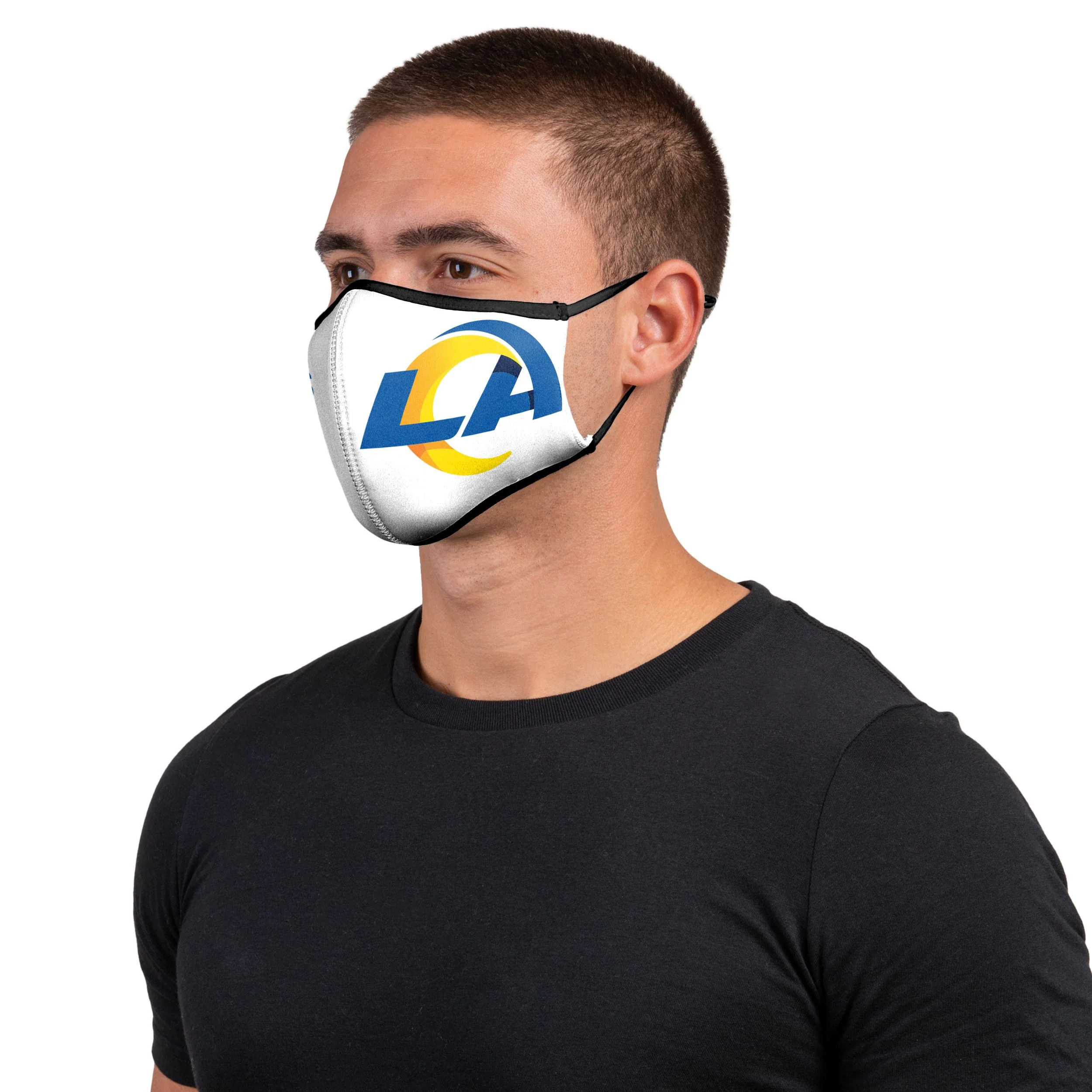 Los Angeles Rams NFL Thematic Sport 3 Pack Face Cover - Image 2