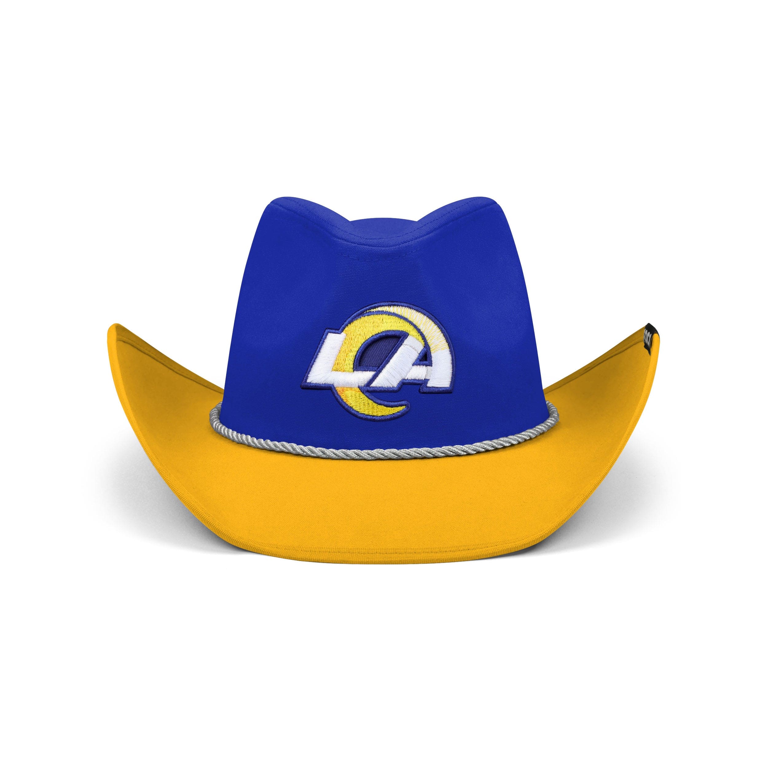 Los Angeles Rams NFL Two Tone Cowboy Hat - Image 3