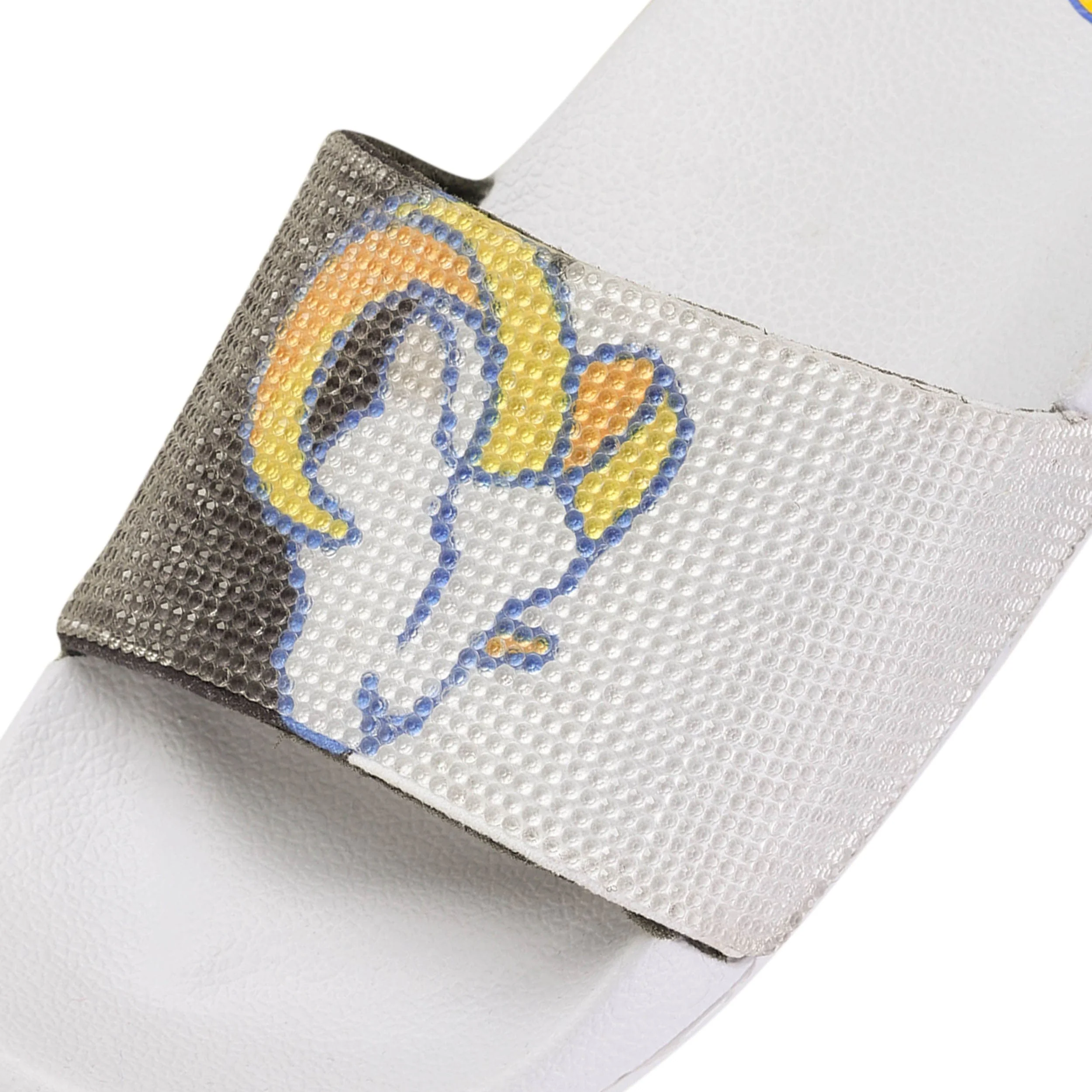 Los Angeles Rams NFL Womens Big Logo Shimmer Slide - Image 3
