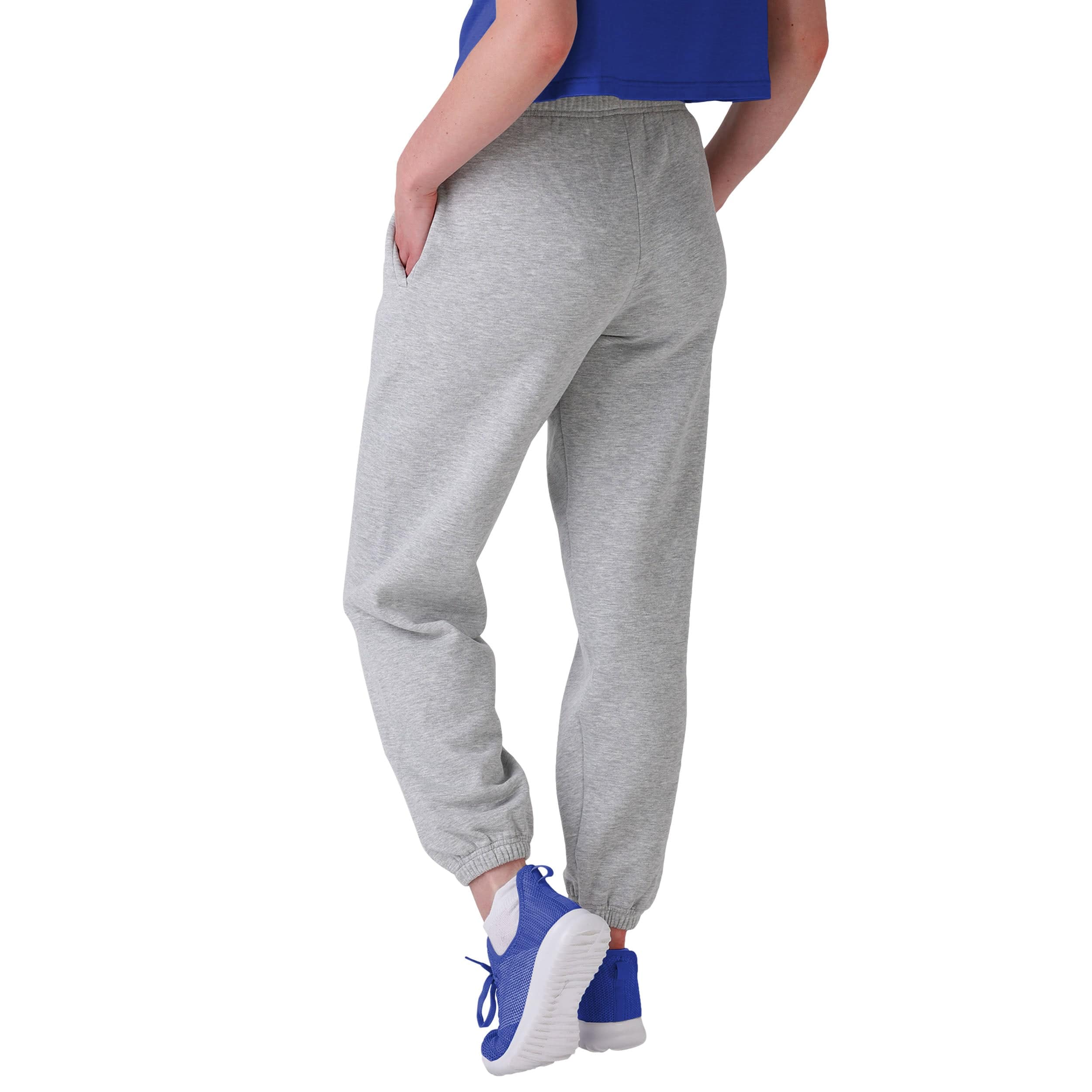 Los Angeles Rams NFL Womens Big Wordmark Gray Sweatpants - Image 2
