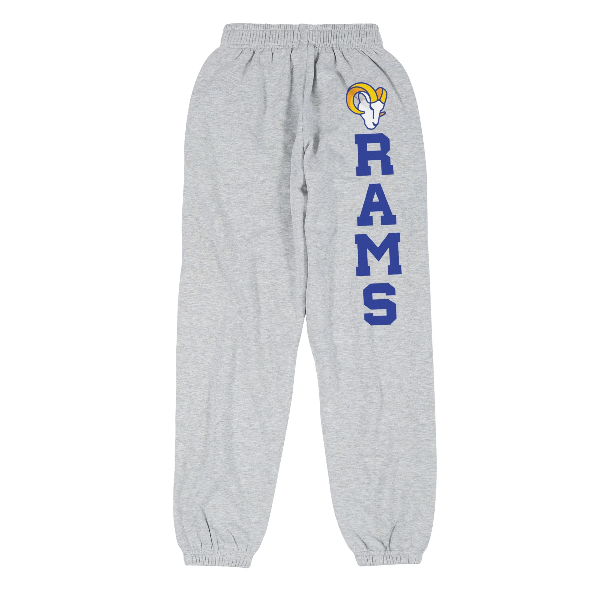 Los Angeles Rams NFL Womens Big Wordmark Gray Sweatpants - Image 5