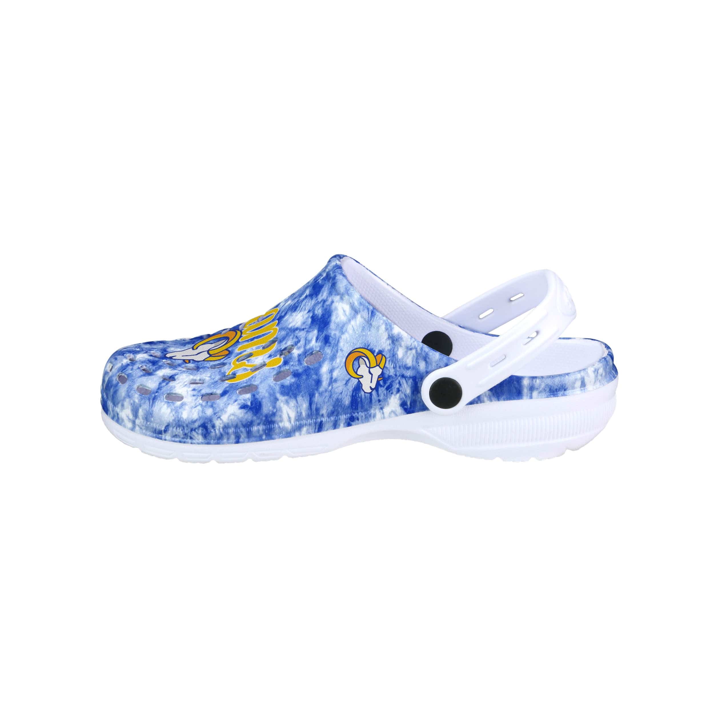 Los Angeles Rams NFL Womens Cloudie Clog With Strap - Image 2