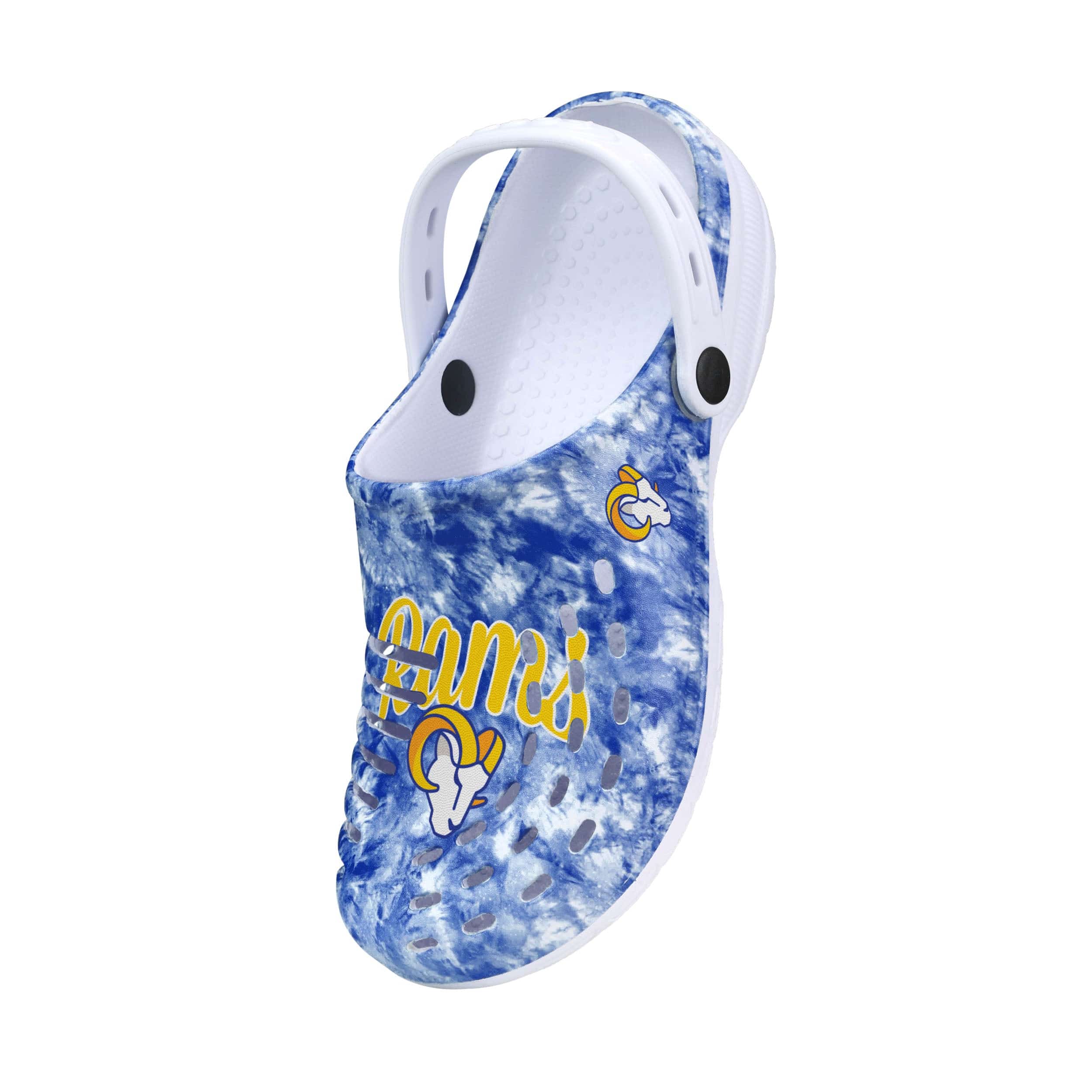 Los Angeles Rams NFL Womens Cloudie Clog With Strap - Image 3