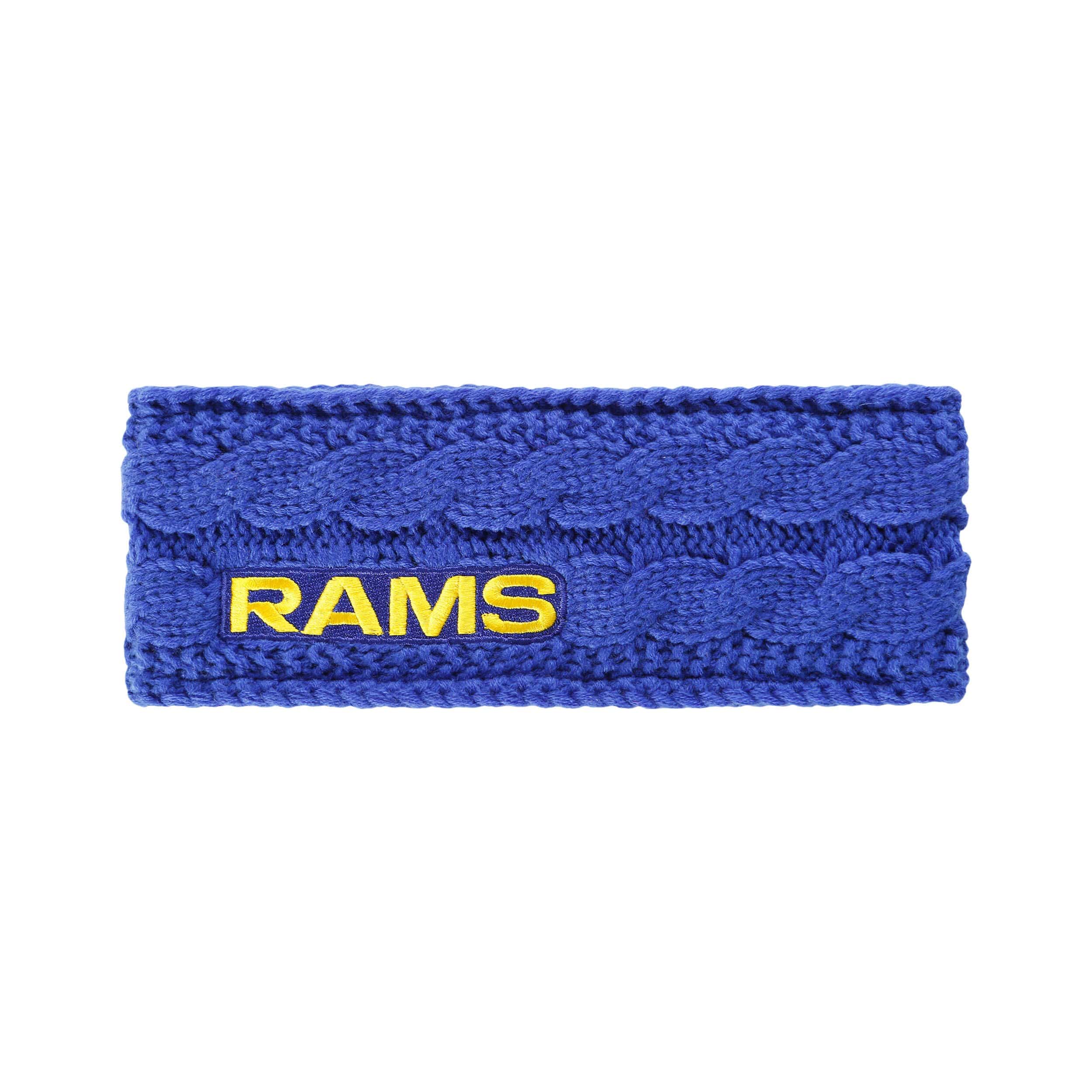 Los Angeles Rams NFL Womens Knit Fit Headband - Image 2