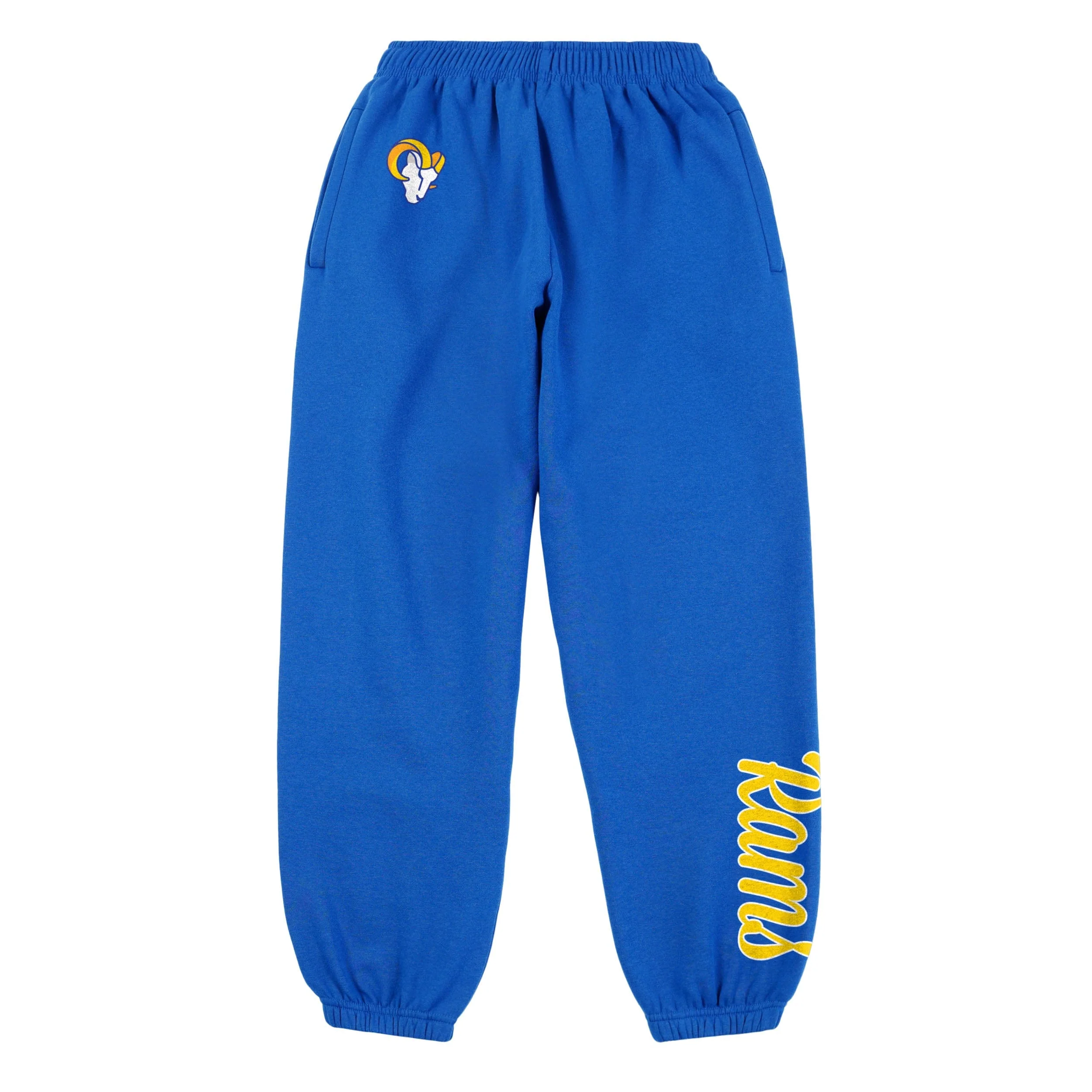 Los Angeles Rams NFL Womens Script Wordmark Team Color Sweatpants - Image 5