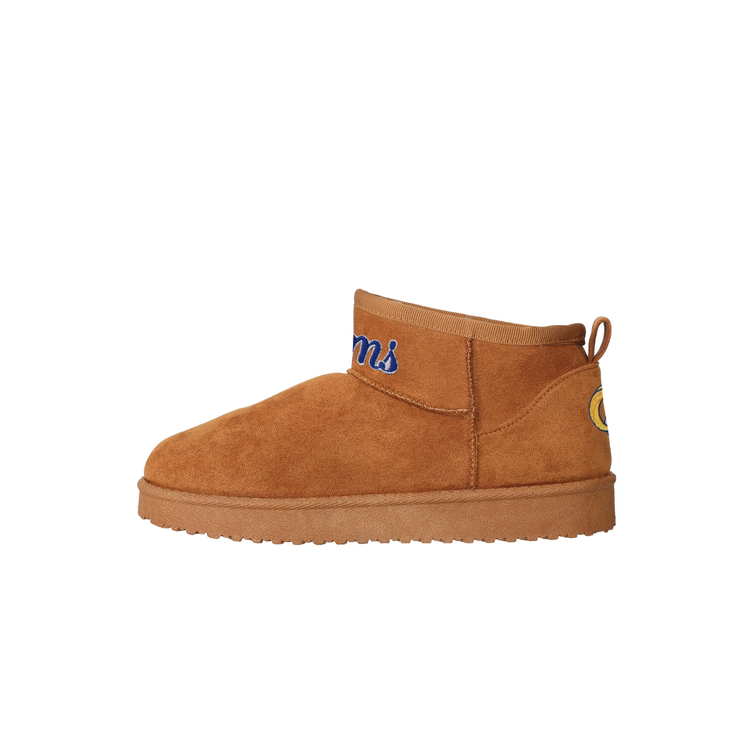 Los Angeles Rams NFL Womens Team Logo Fuzzy Fan Boots - Image 2
