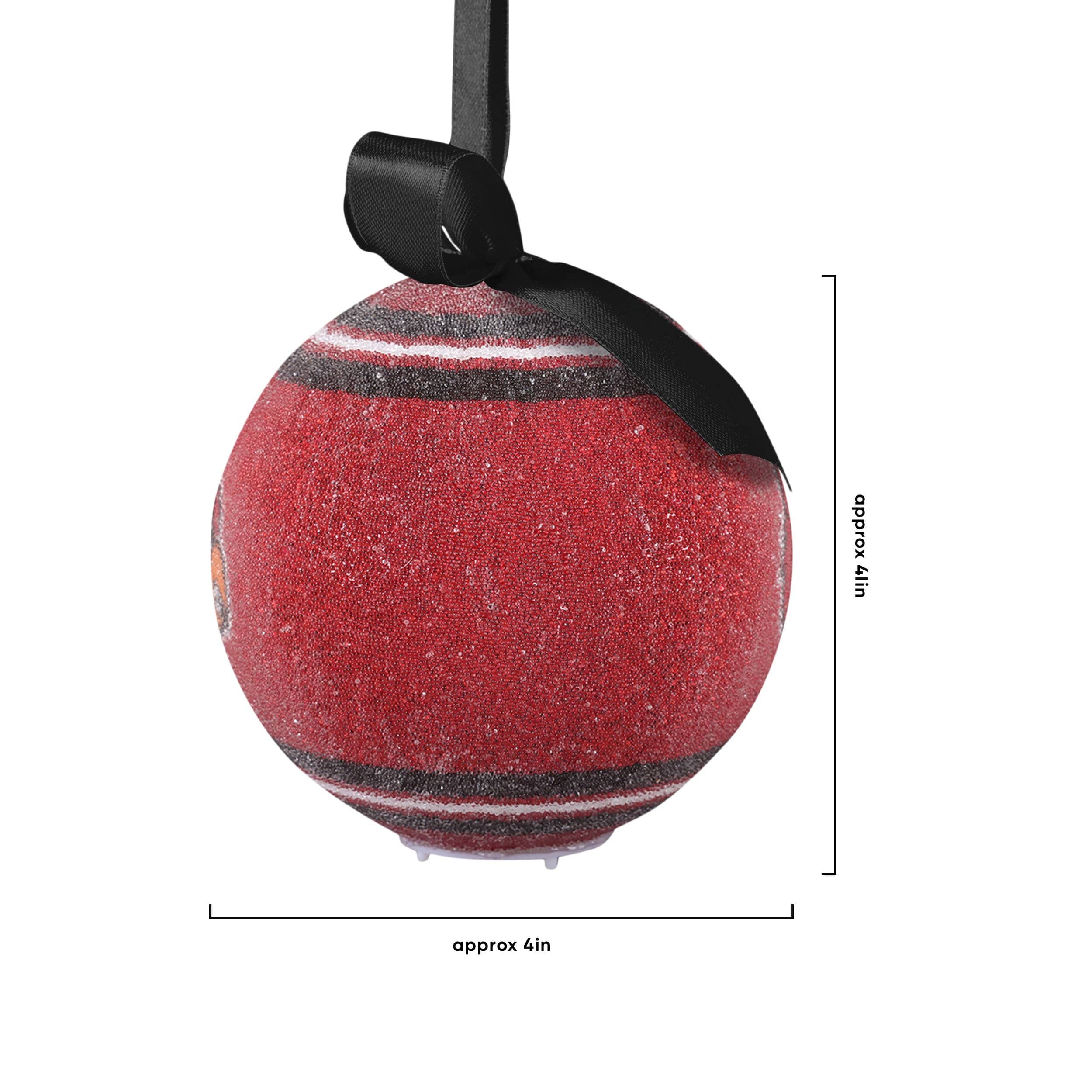 Louisville Cardinals NCAA LED Shatterproof Ball Ornament - Image 4