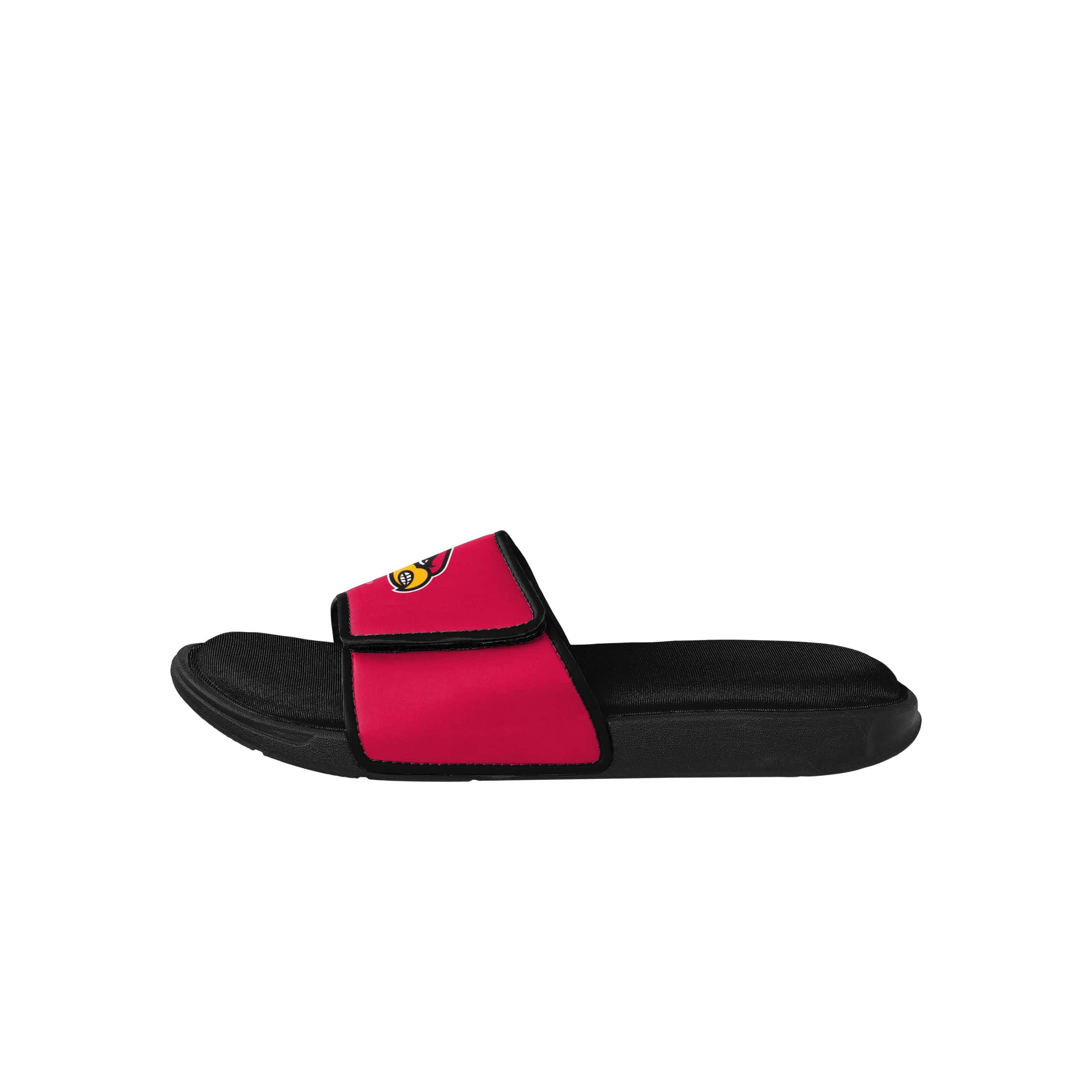 Louisville Cardinals NCAA Mens Foam Sport Slide Sandals - Image 2