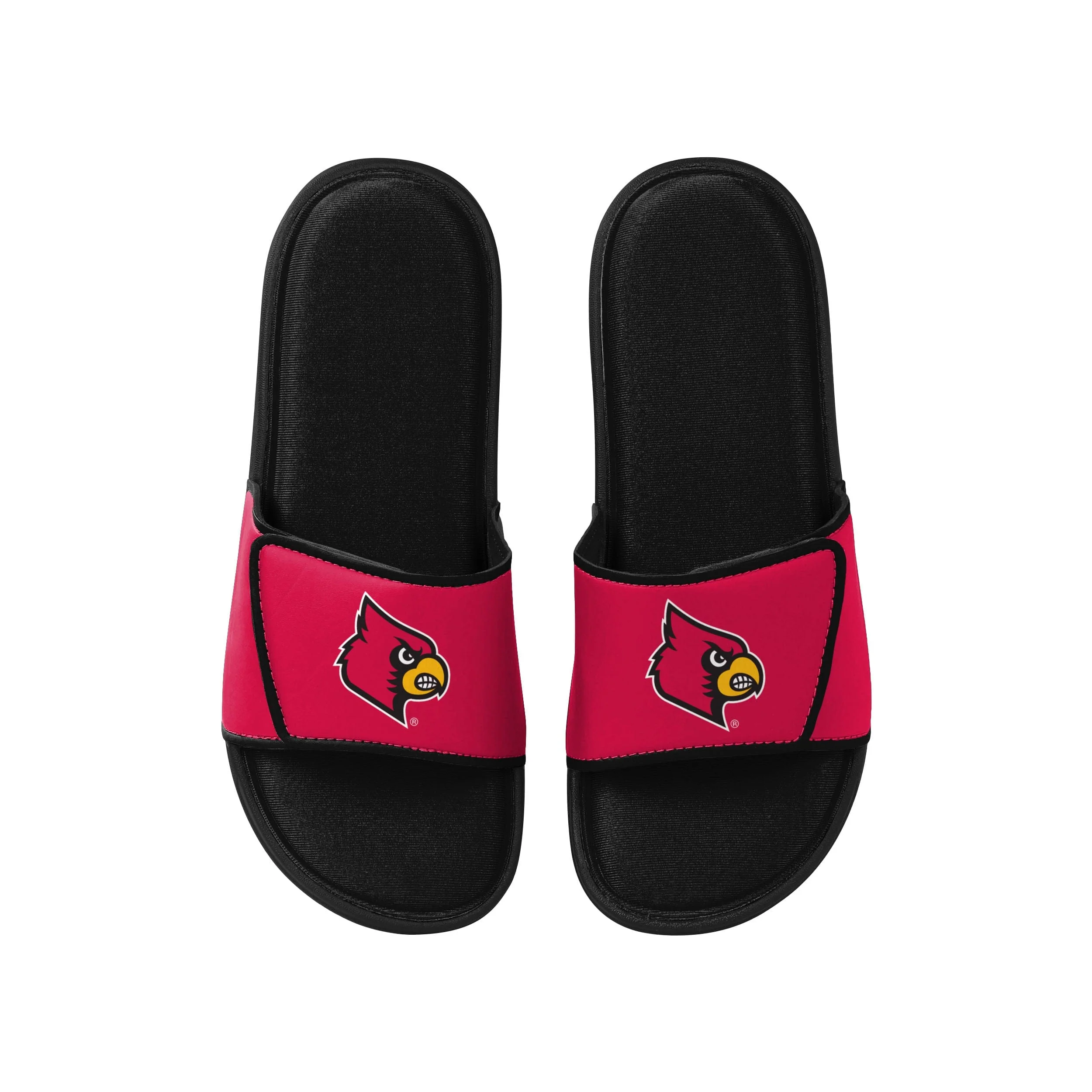 Louisville Cardinals NCAA Mens Foam Sport Slide Sandals - Image 4