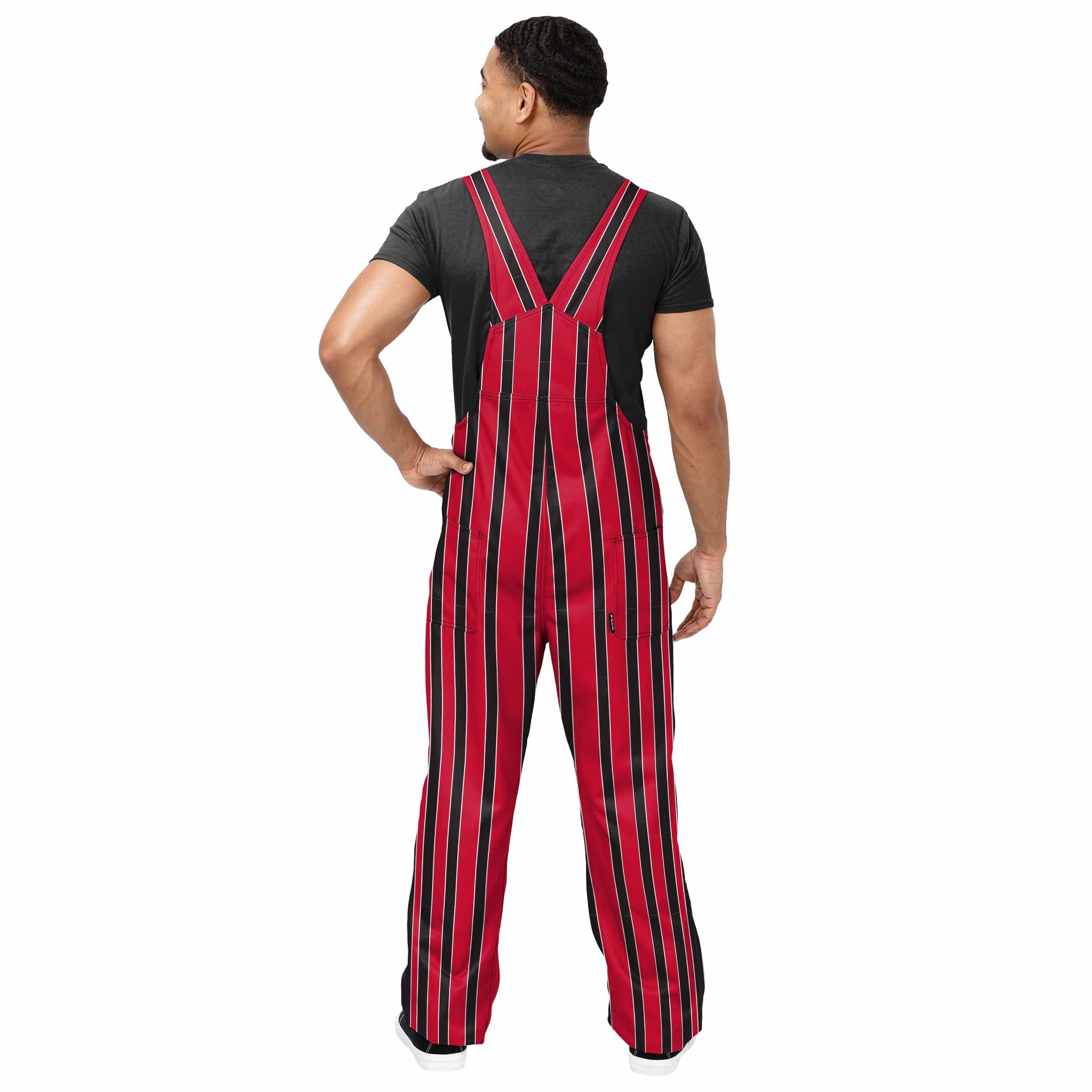 Louisville Cardinals NCAA Mens Sideline Spirit Bib Overalls - Image 2