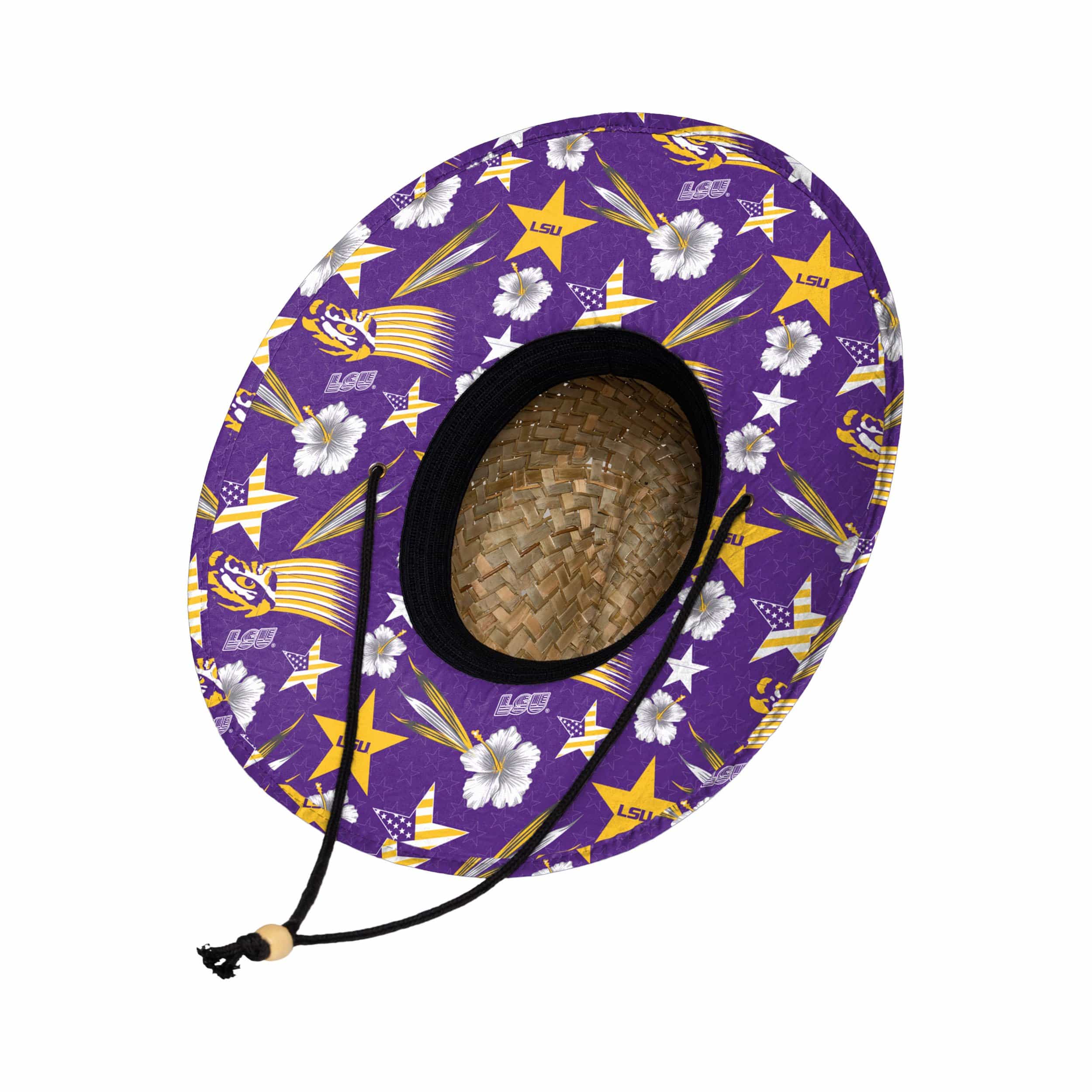 LSU Tigers NCAA Americana Straw Hat - Image 2