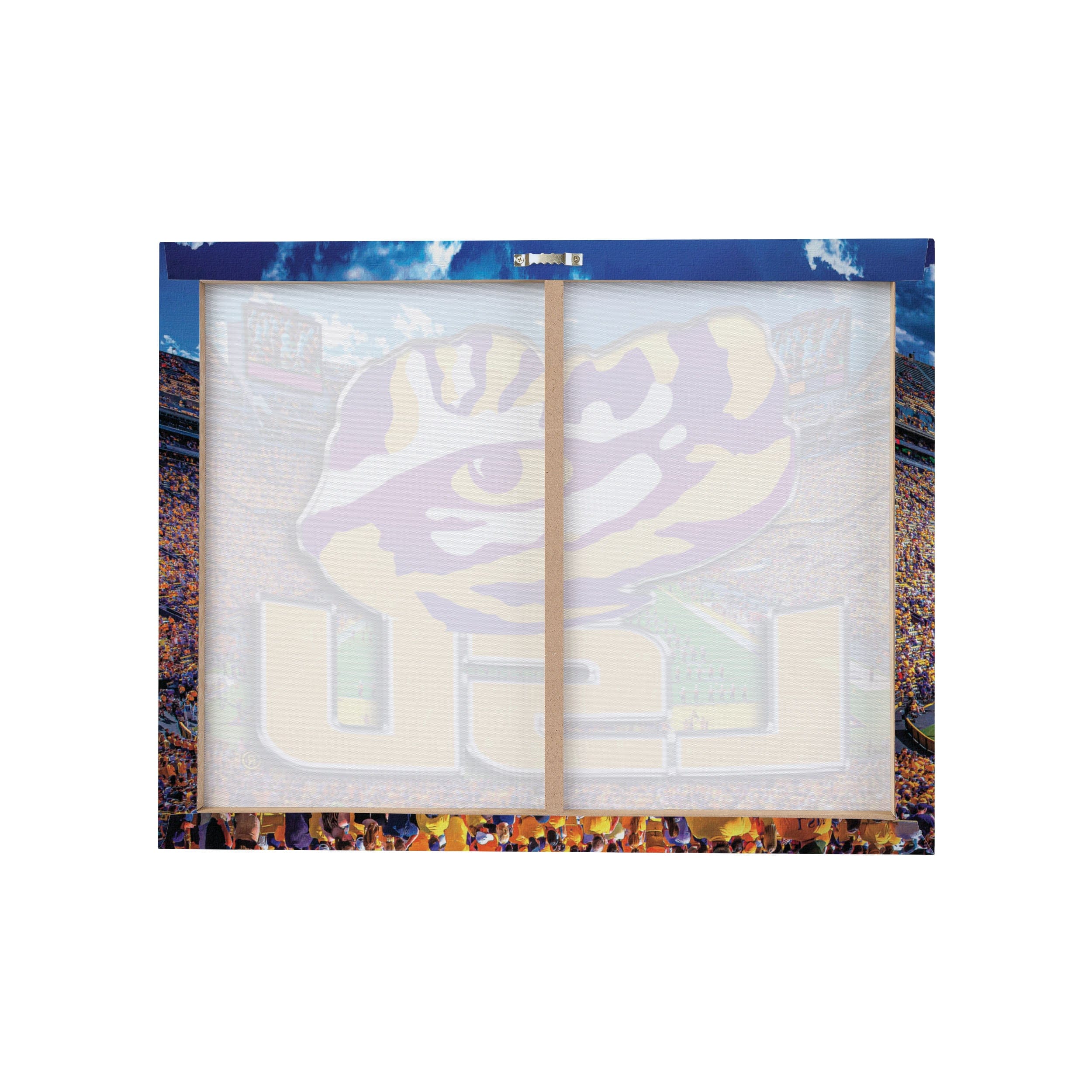 LSU Tigers NCAA Canvas Wall Sign - Image 5