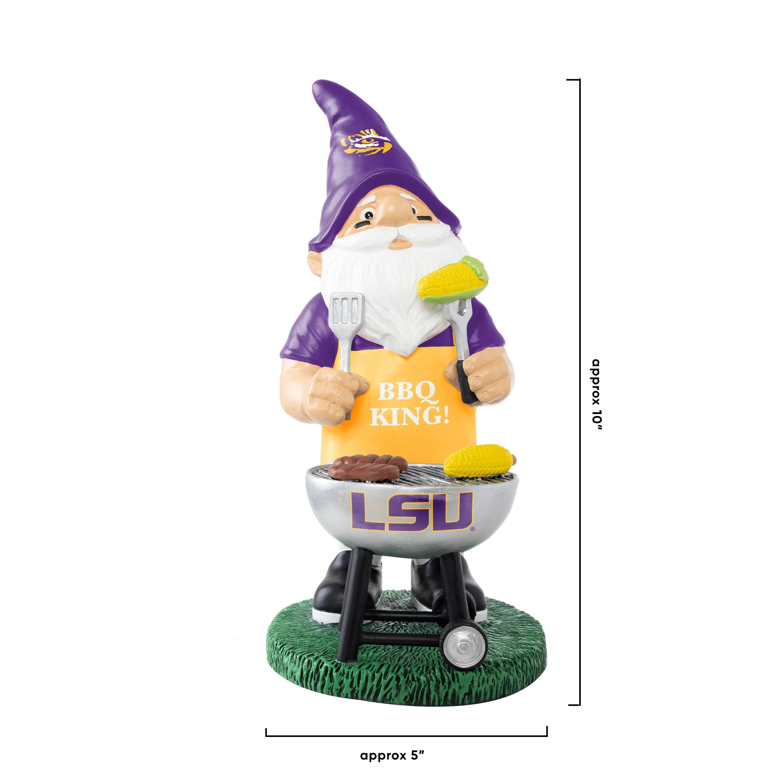 LSU Tigers NCAA Grill Gnome - Image 4