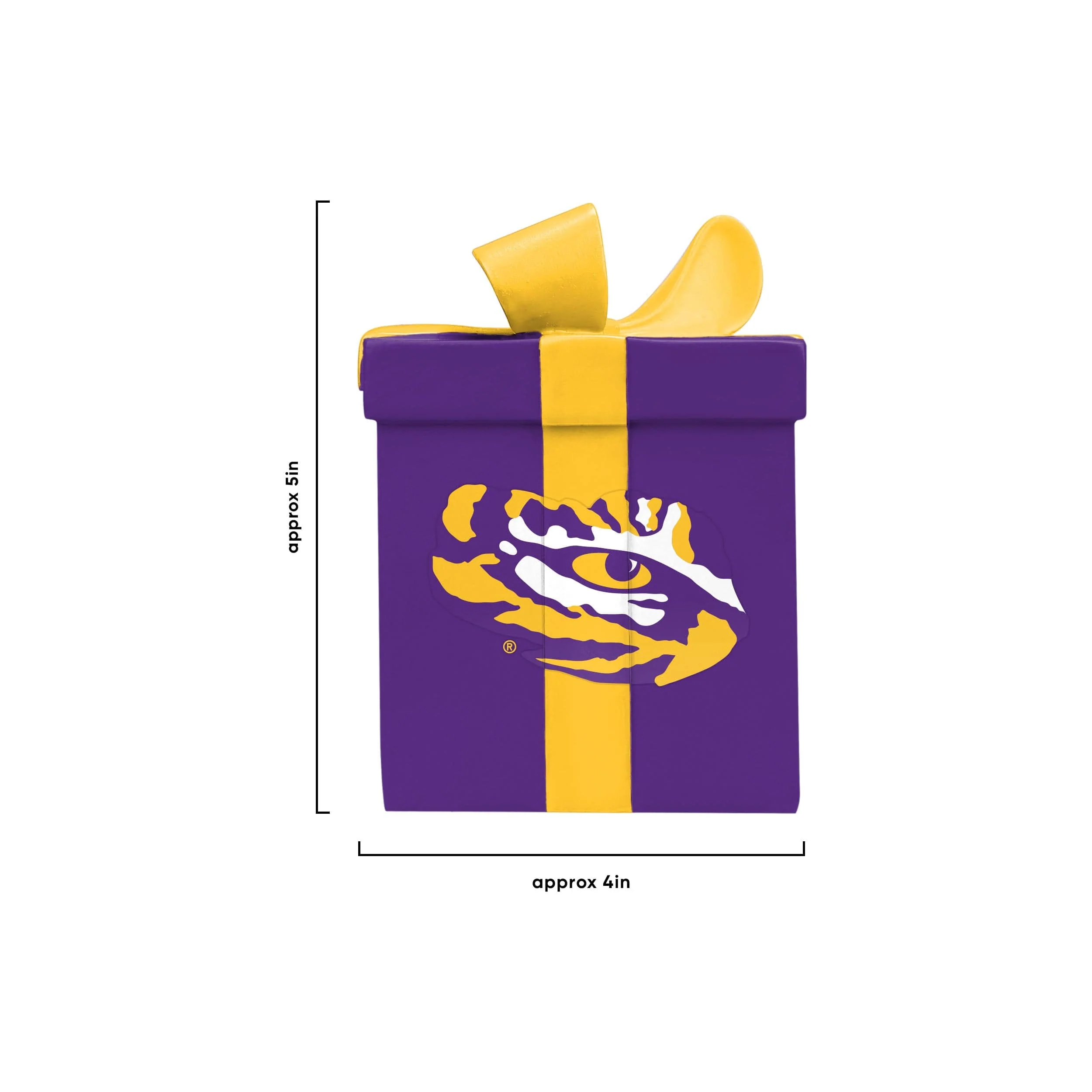 LSU Tigers NCAA Holiday 5 Pack Coaster Set - Image 4