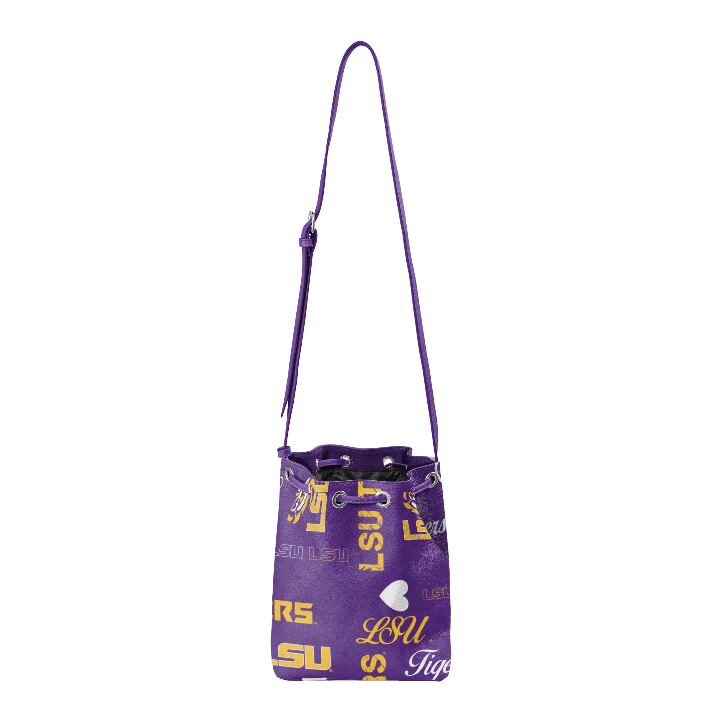LSU Tigers NCAA Logo Love Cinch Purse - Image 5