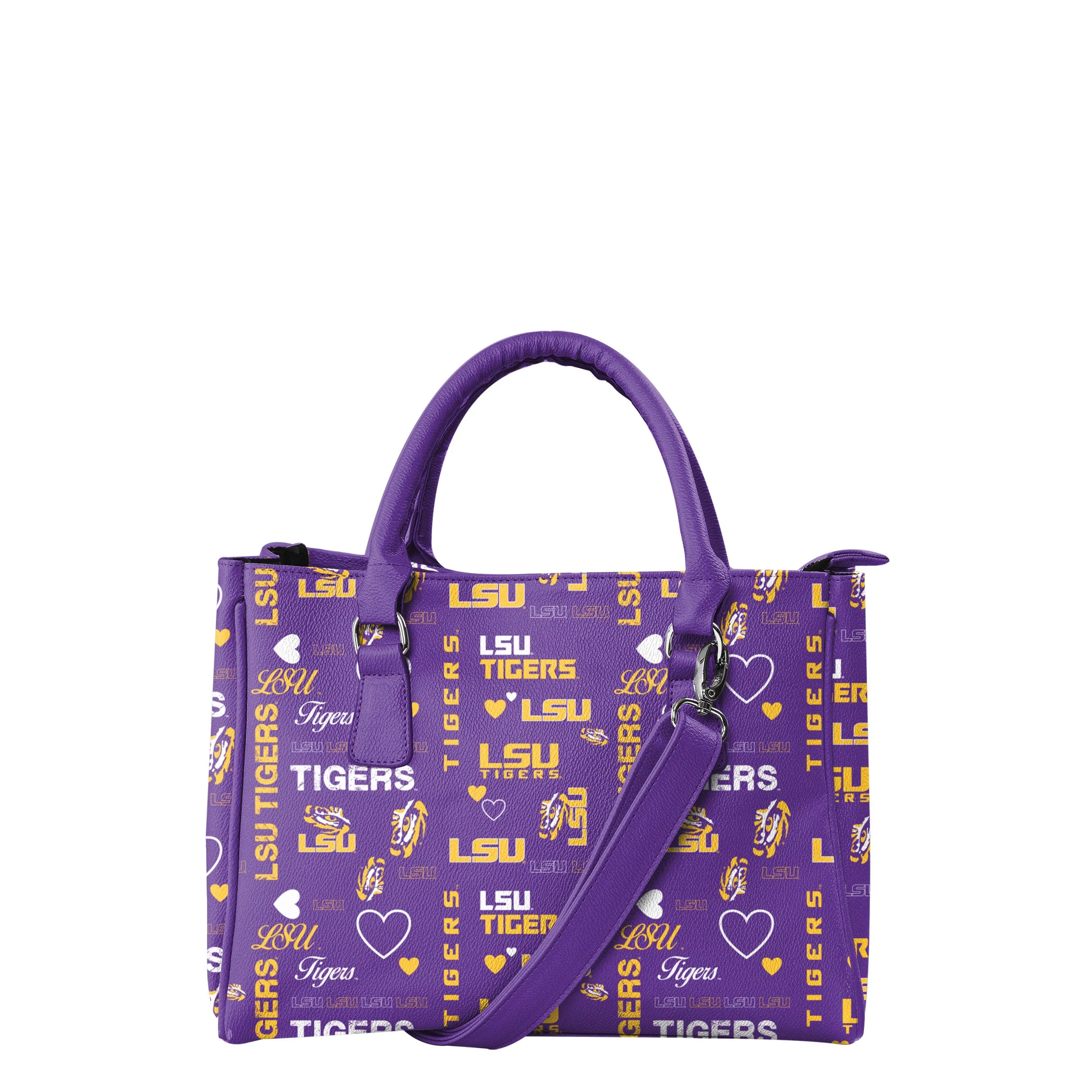 LSU Tigers NCAA Logo Love Purse