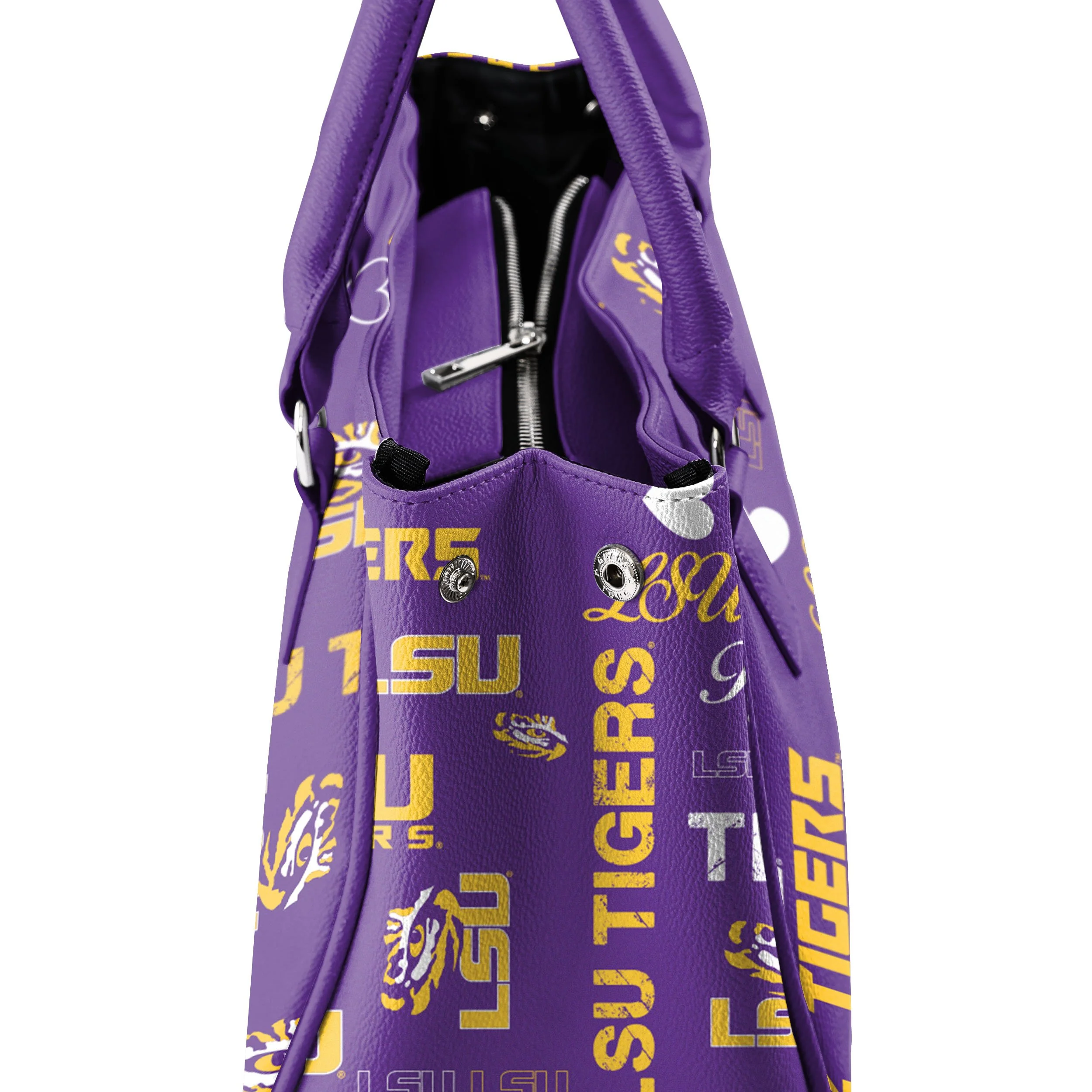LSU Tigers NCAA Logo Love Purse - Image 4