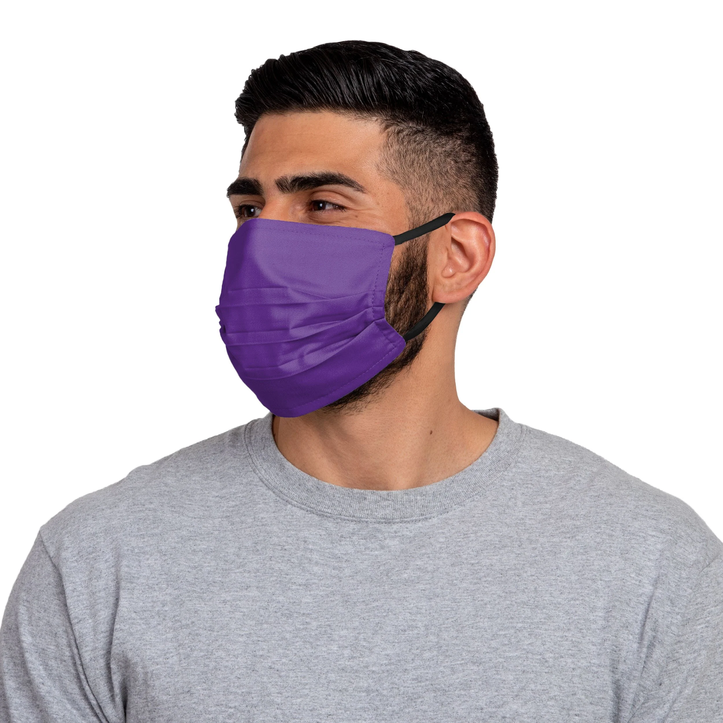 LSU Tigers NCAA Mens Matchday 3 Pack Face Cover - Image 3