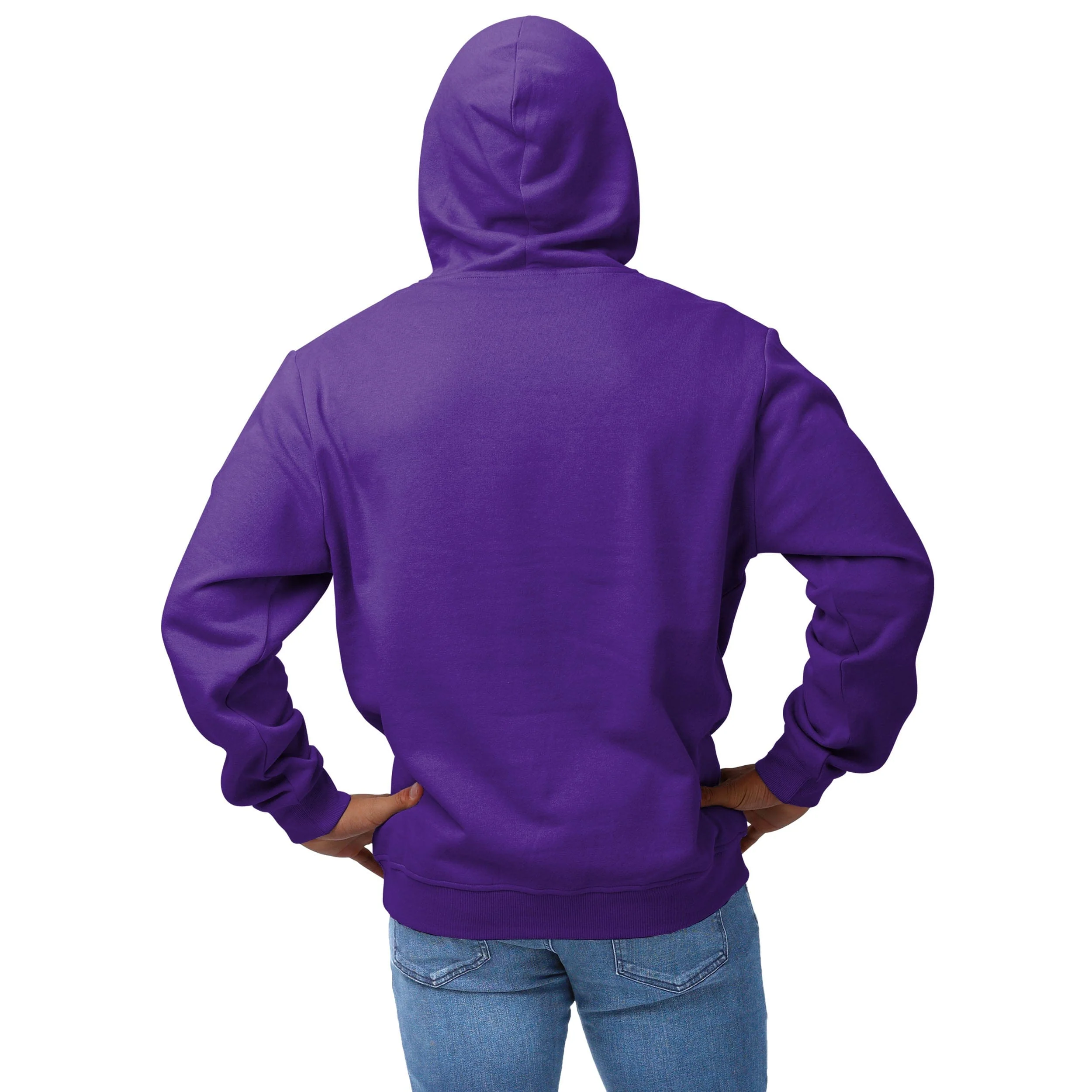 LSU Tigers NCAA Mens Solid Hoodie - Image 2