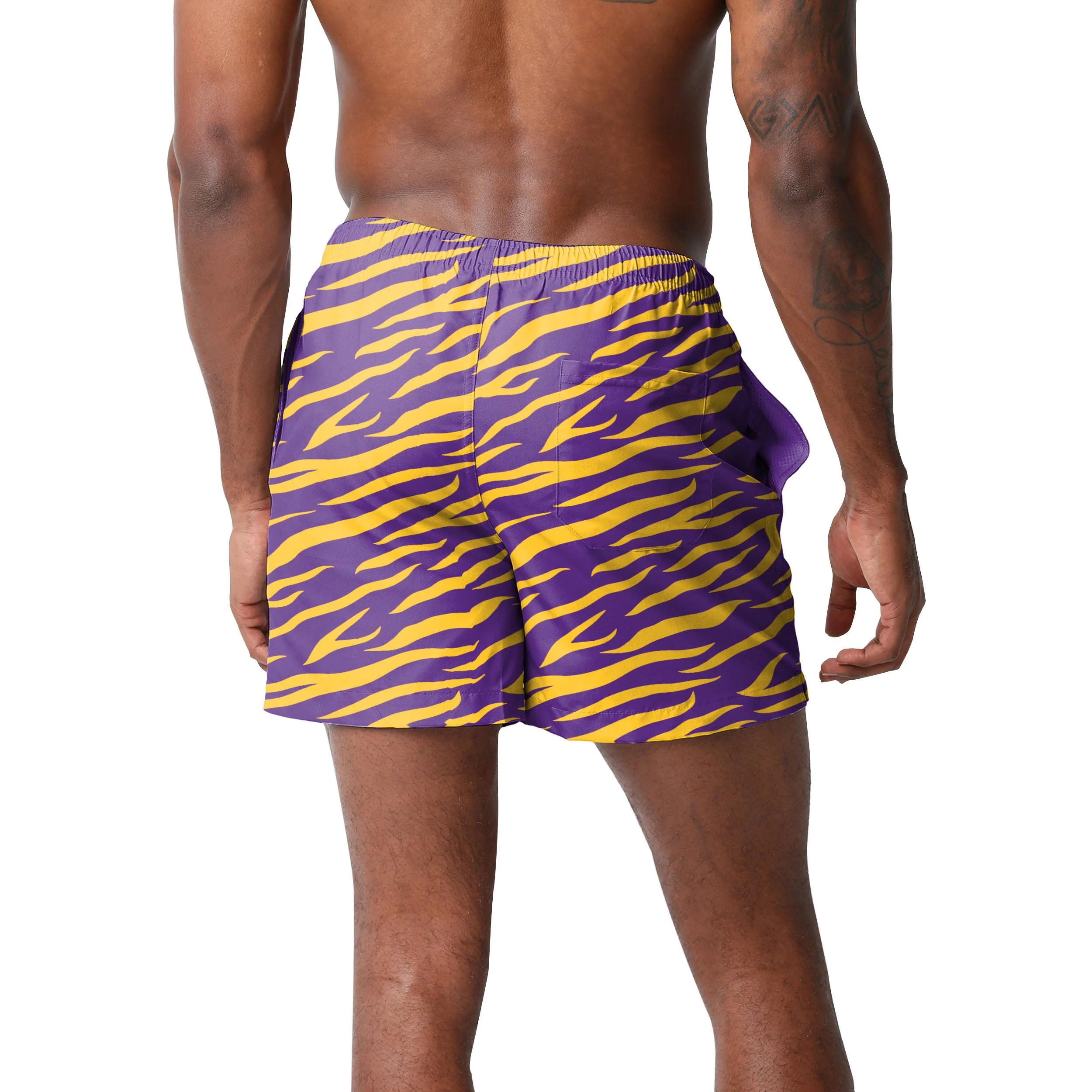 LSU Tigers NCAA Mens Thematic Woven Shorts - Image 3