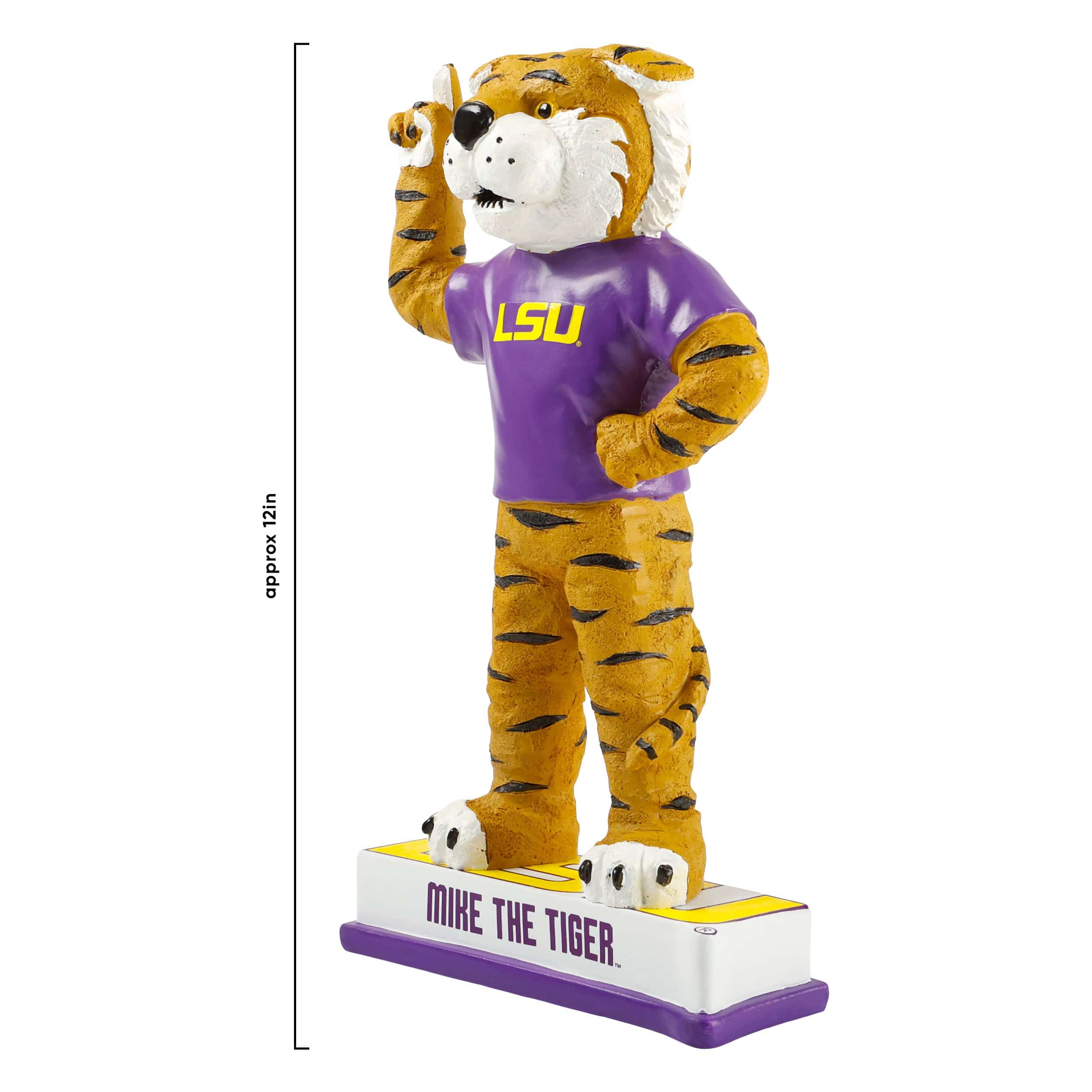 LSU Tigers NCAA Mike the Tiger Mascot Figurine - Image 4