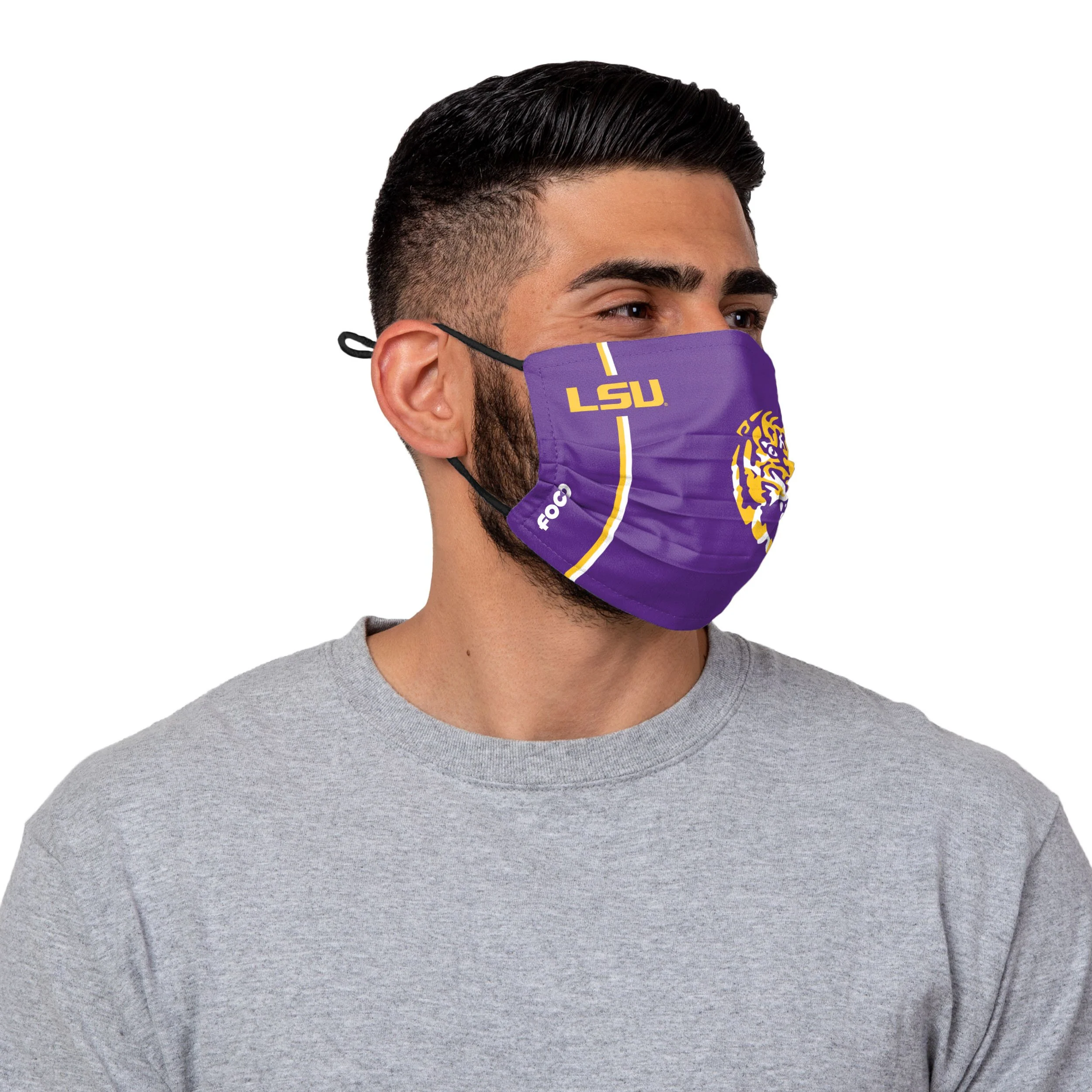 LSU Tigers NCAA On-Field Sideline Logo Face Cover - Image 2