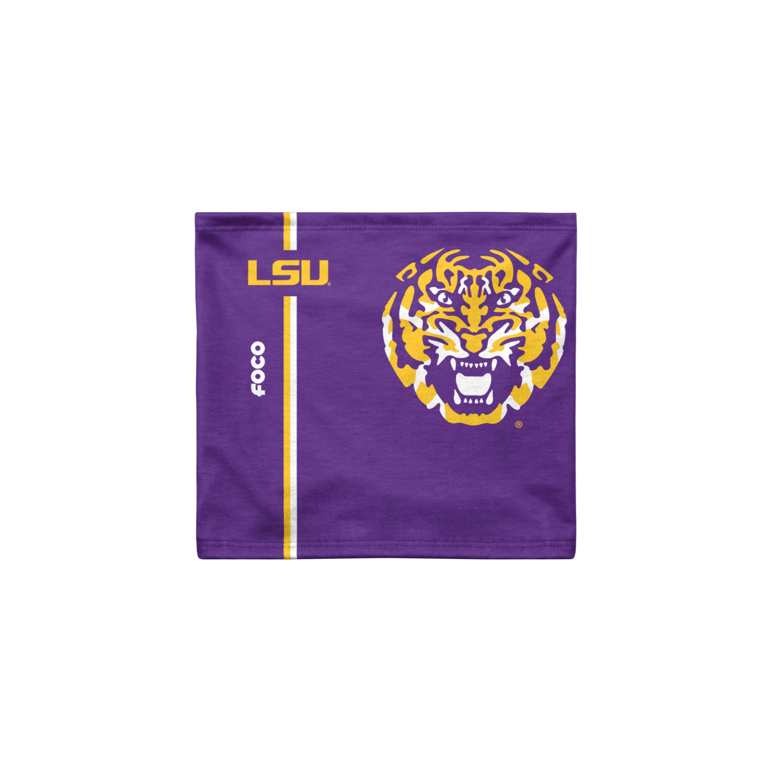 LSU Tigers NCAA On-Field Sideline Logo Gaiter Scarf - Image 2