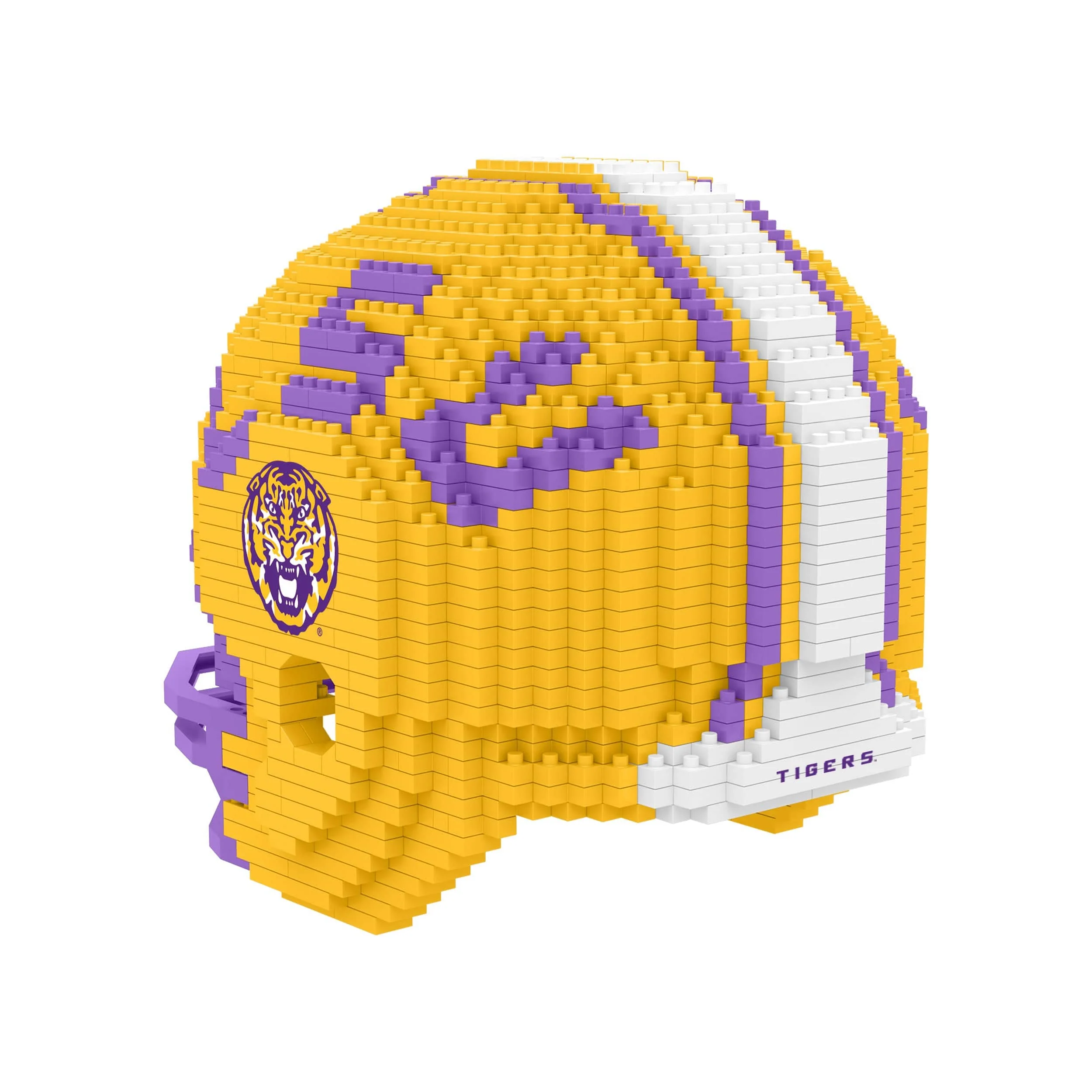 LSU Tigers NCAA Original Replica BRXLZ Mini Helmet - Image 4