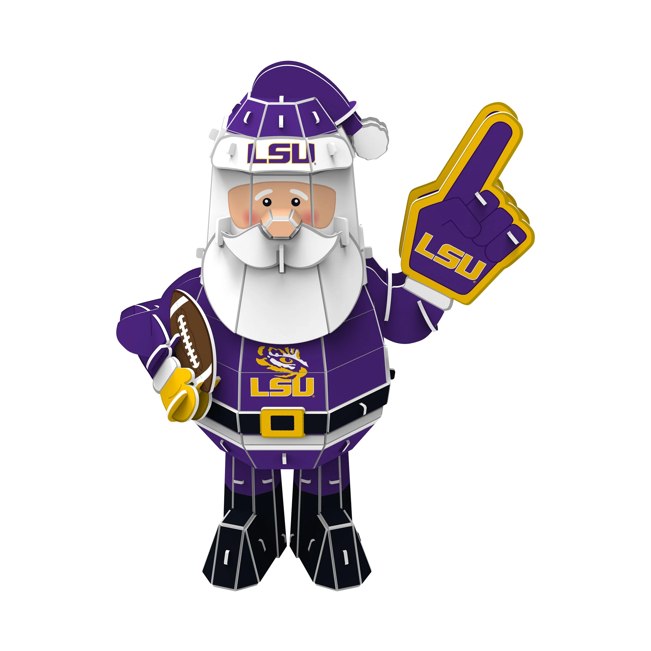 LSU Tigers NCAA PZLZ Santa - Image 2