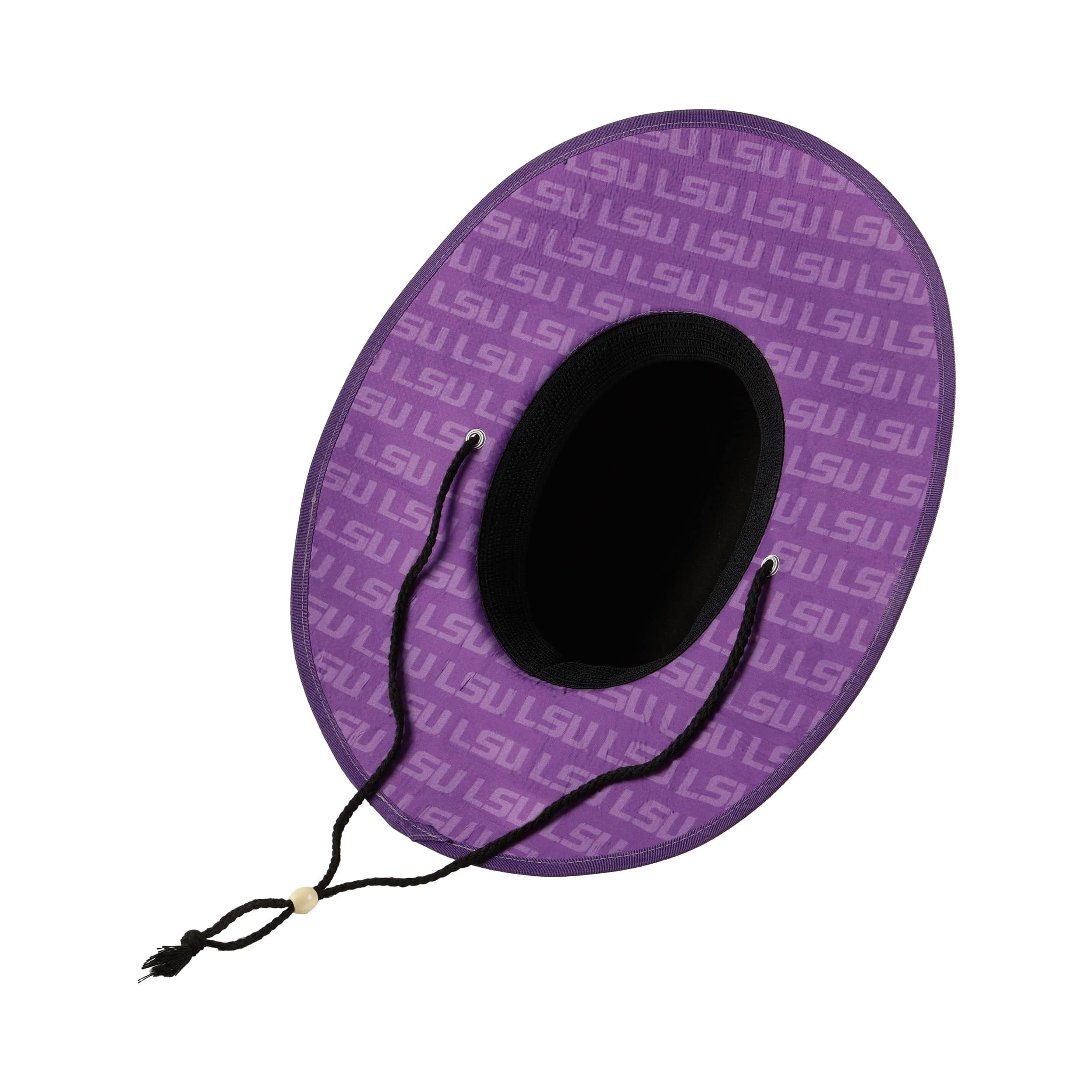 LSU Tigers NCAA Thematic Straw Hat - Image 2