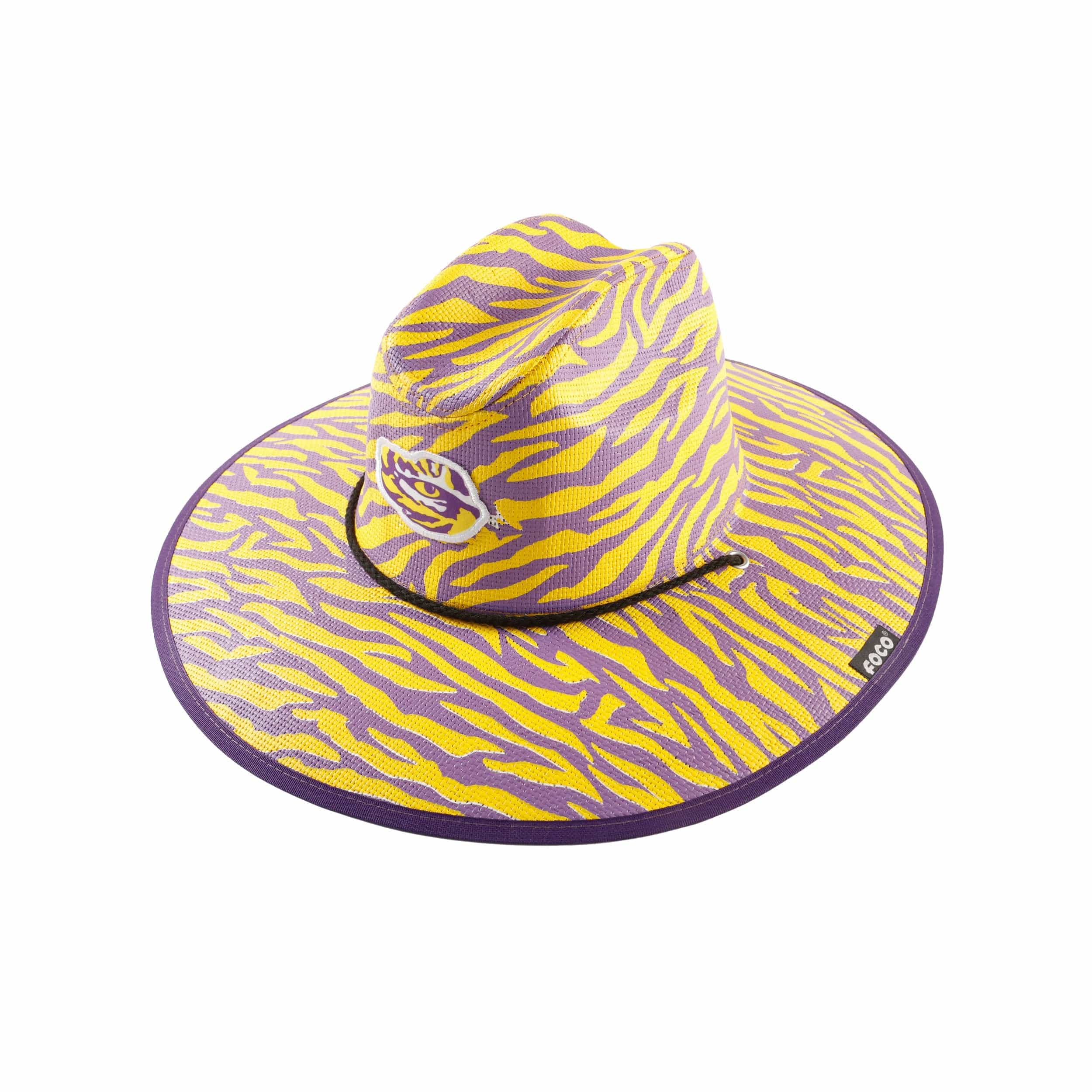 LSU Tigers NCAA Thematic Straw Hat - Image 3