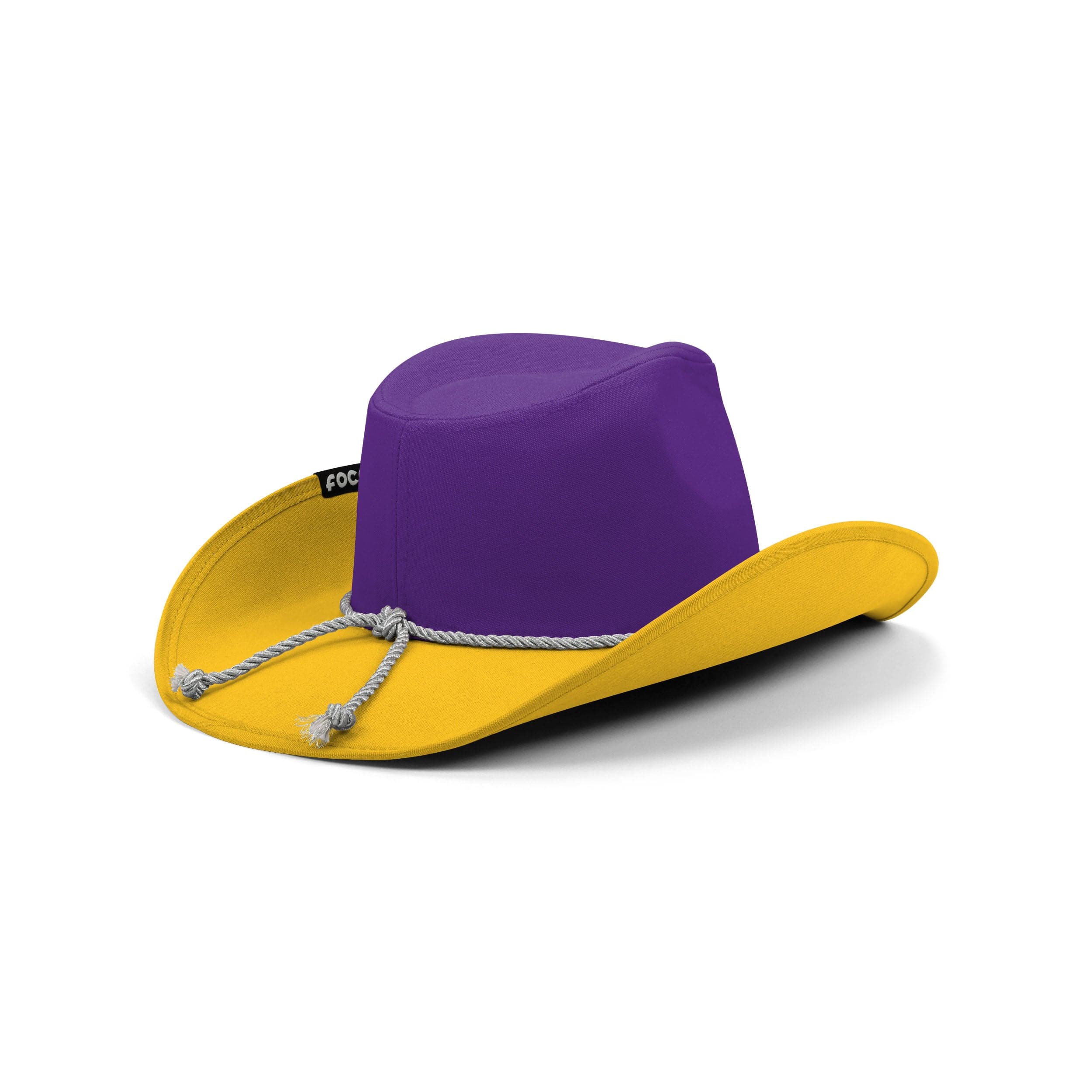 LSU Tigers NCAA Two Tone Cowboy Hat - Image 4
