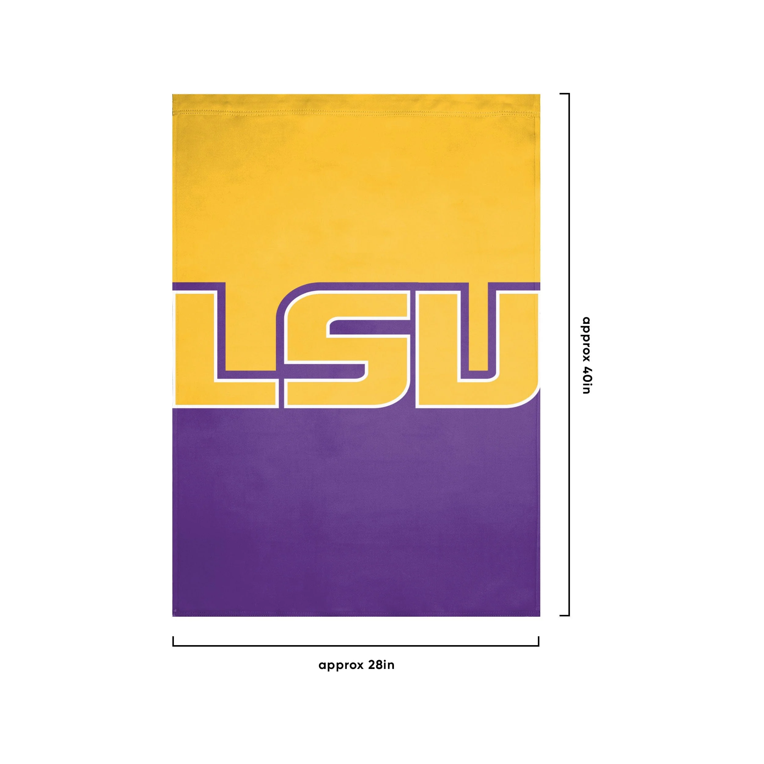 LSU Tigers NCAA Vertical Flag - Image 3