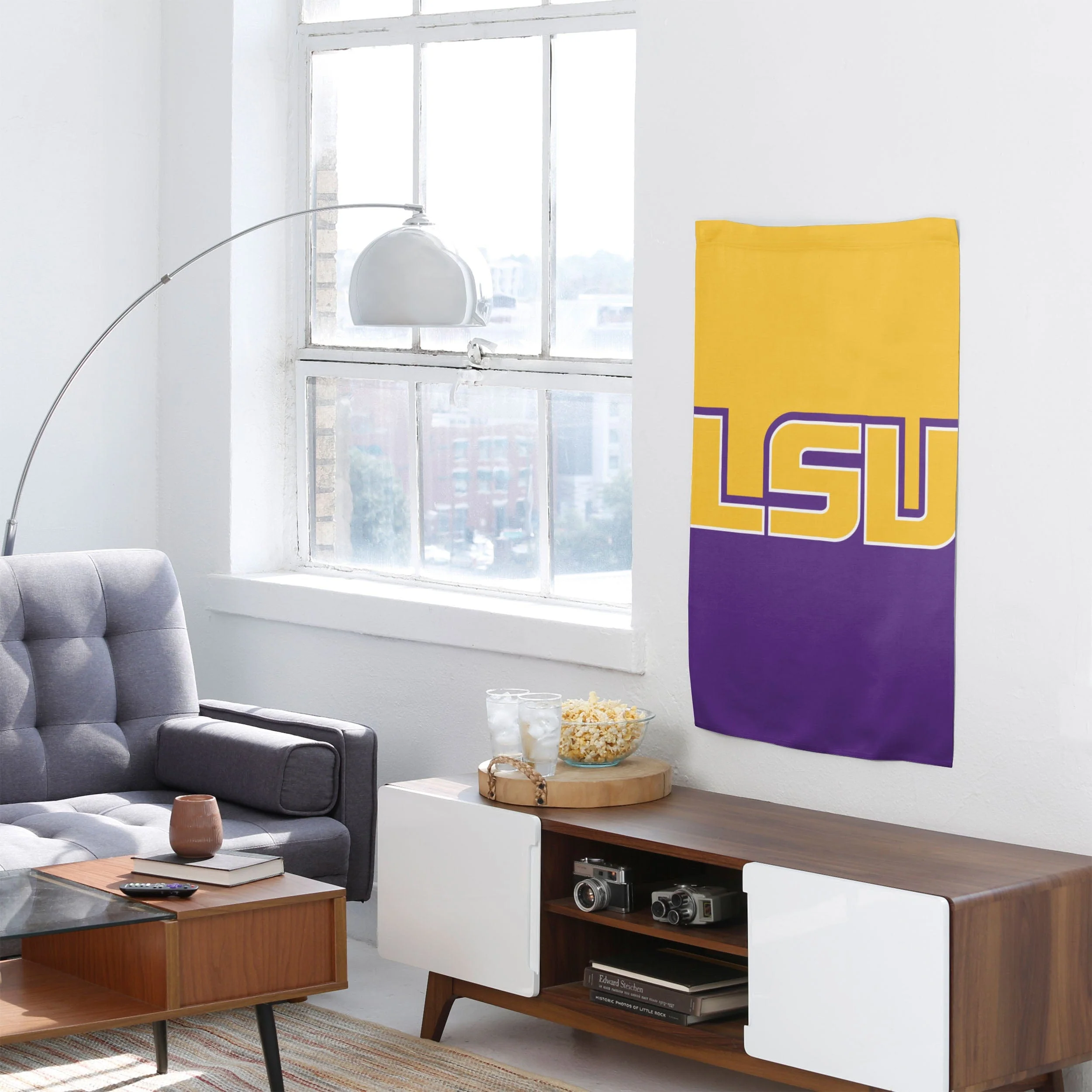 LSU Tigers NCAA Vertical Flag - Image 4